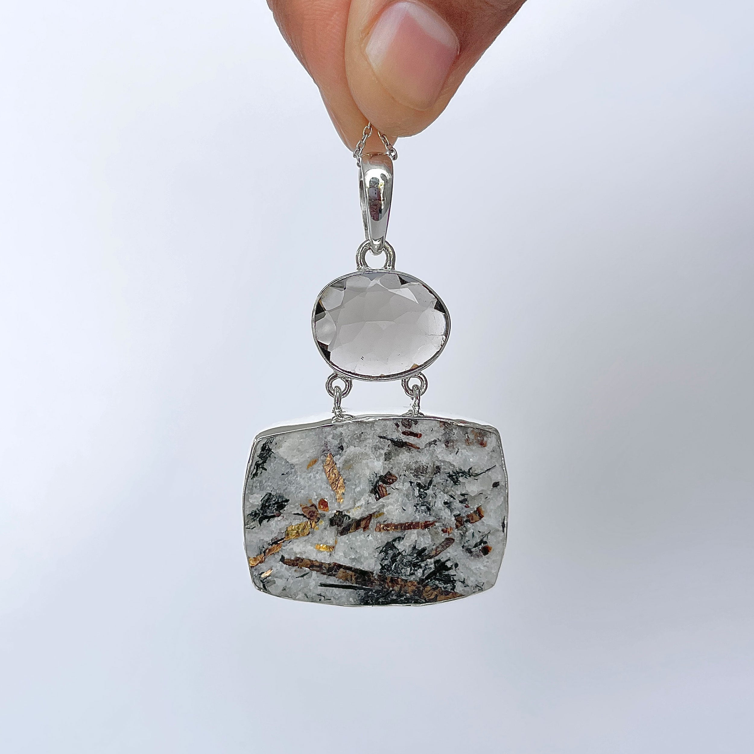 Astrophyllite Pendant-(AST-P-37.)