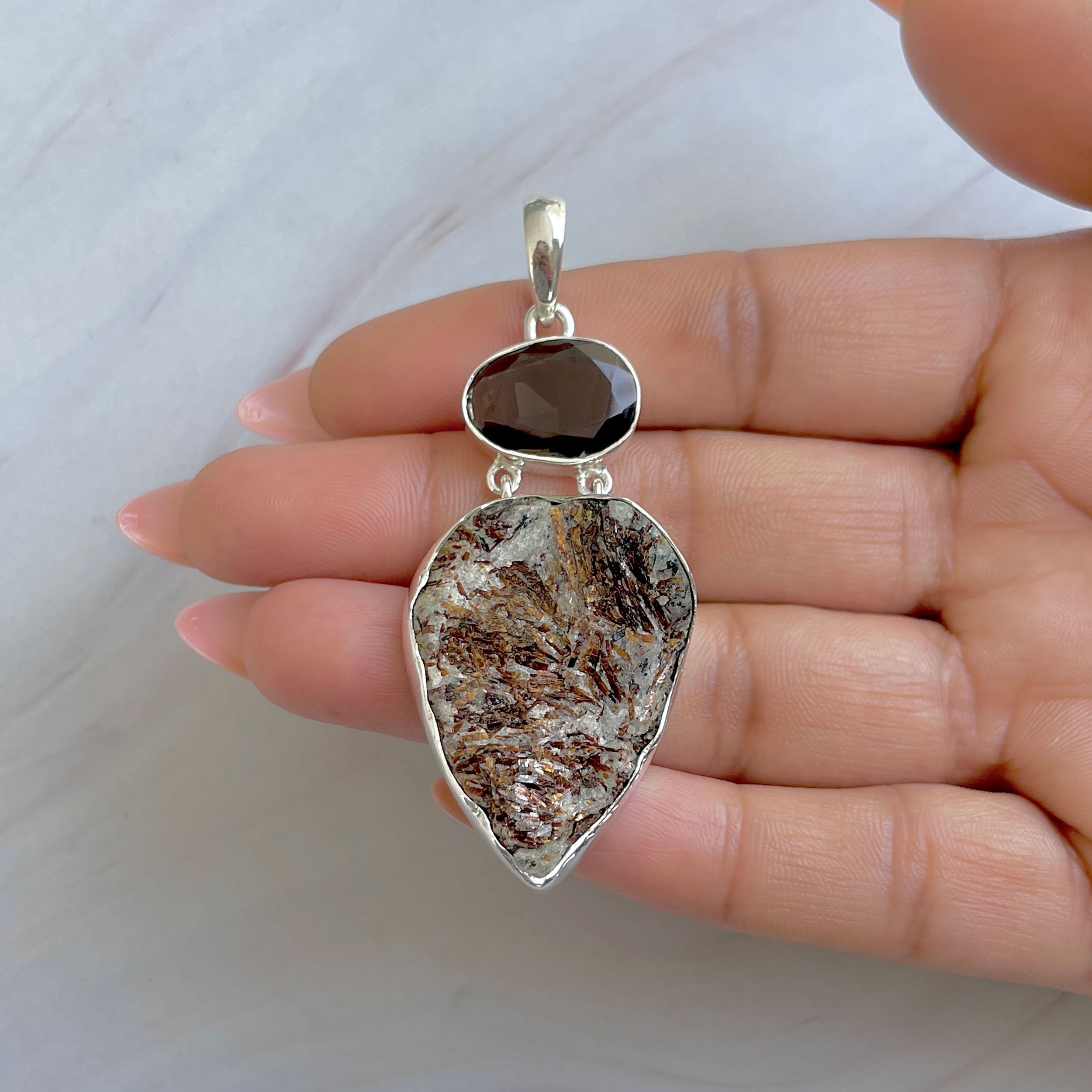 Astrophyllite Pendant-(AST-P-38.)