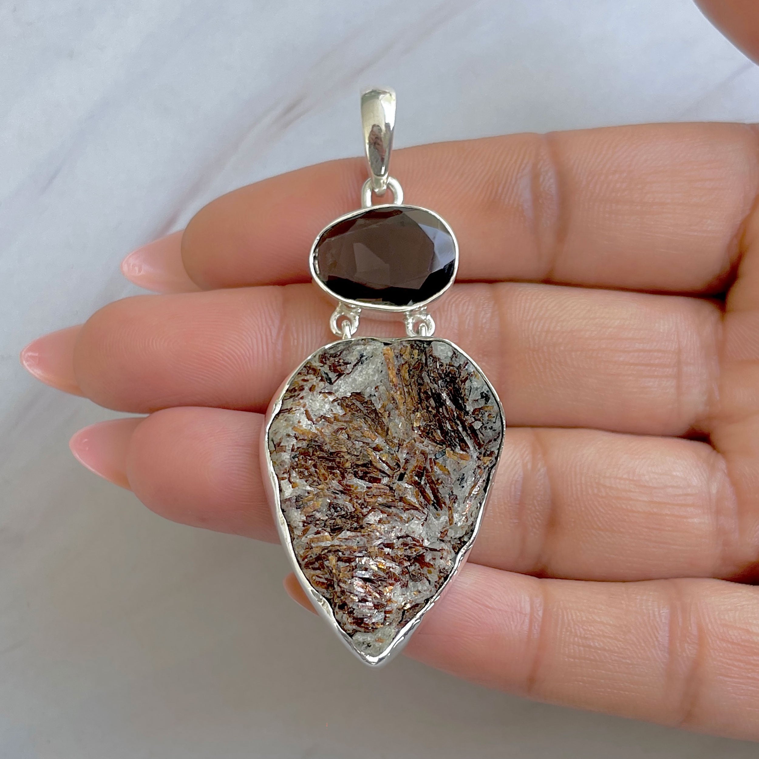 Astrophyllite Pendant-(AST-P-38.)