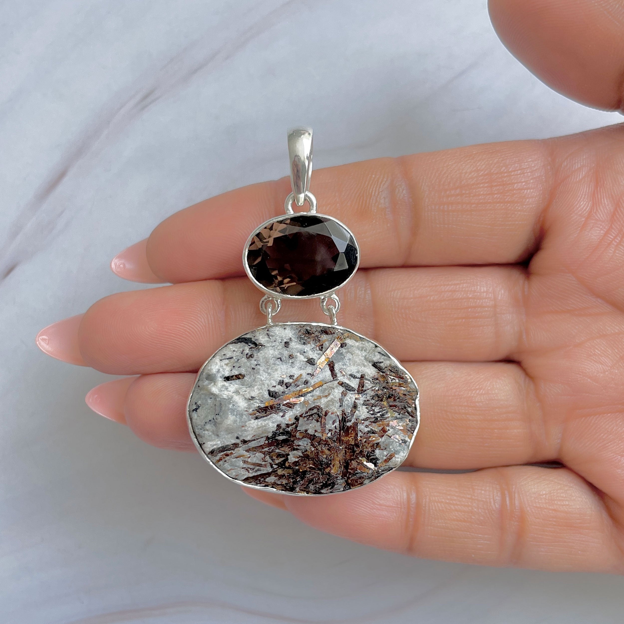Astrophyllite Pendant-(AST-P-39.)