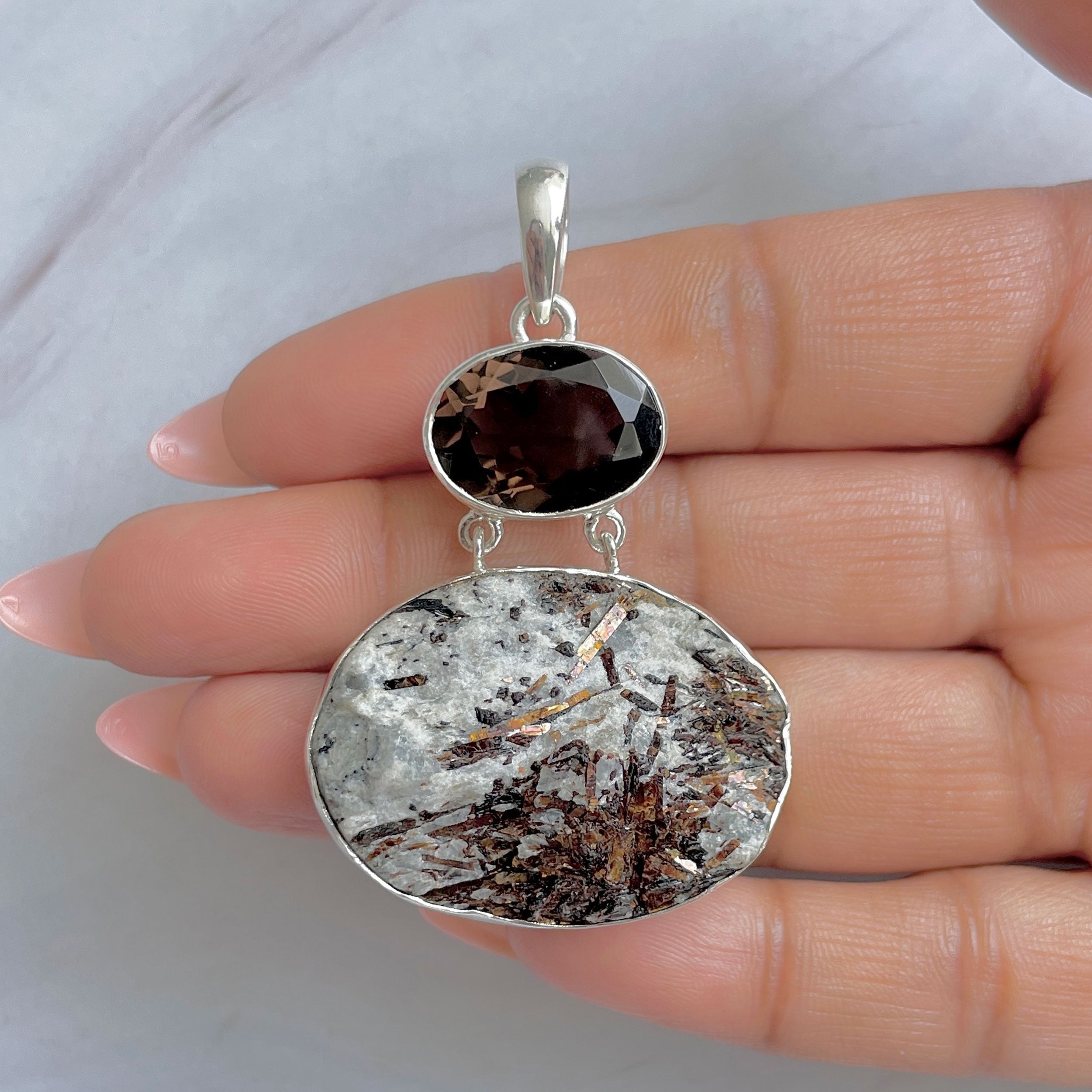 Astrophyllite Pendant-(AST-P-39.)