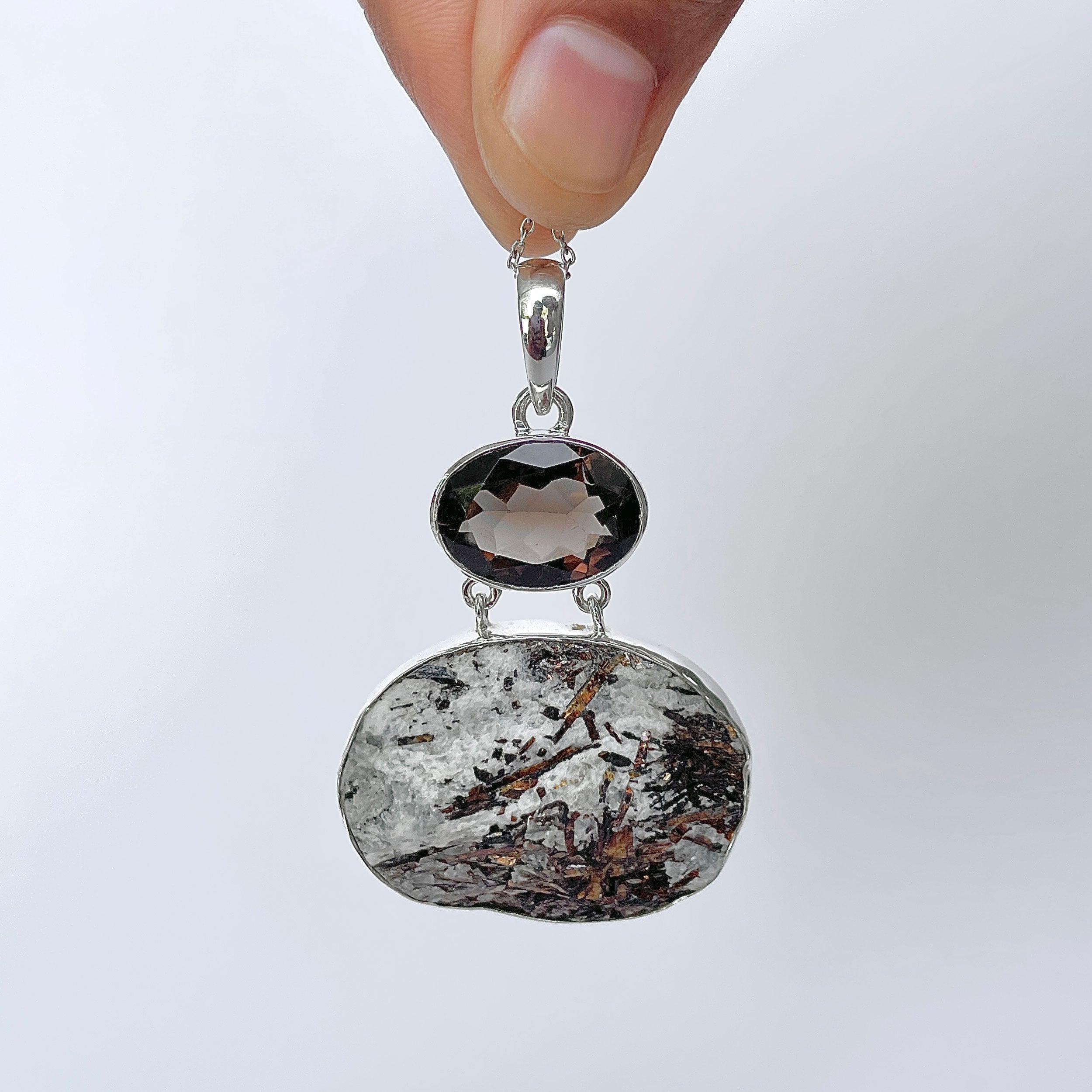 Astrophyllite Pendant-(AST-P-39.)