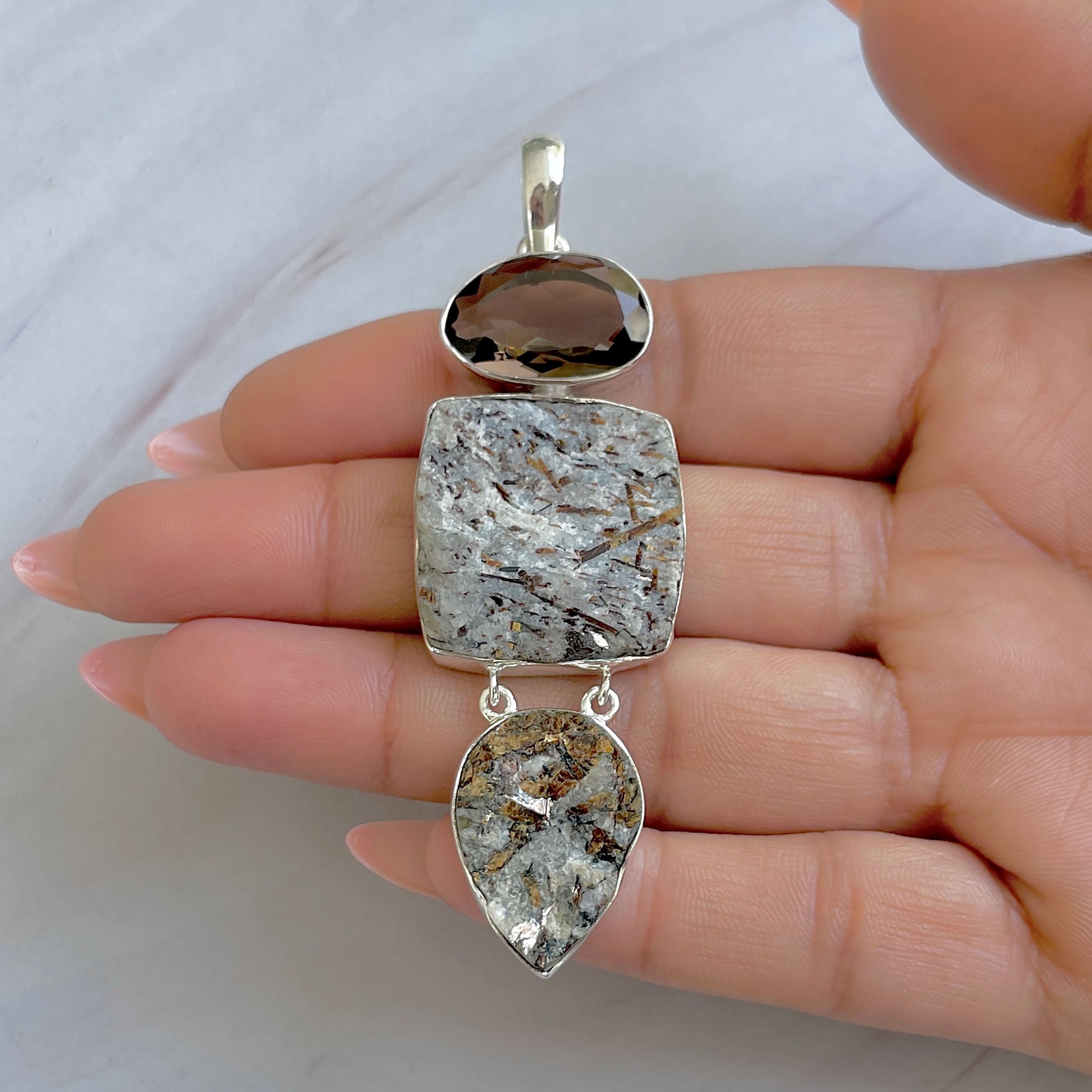 Astrophyllite Pendant-(AST-P-40.)