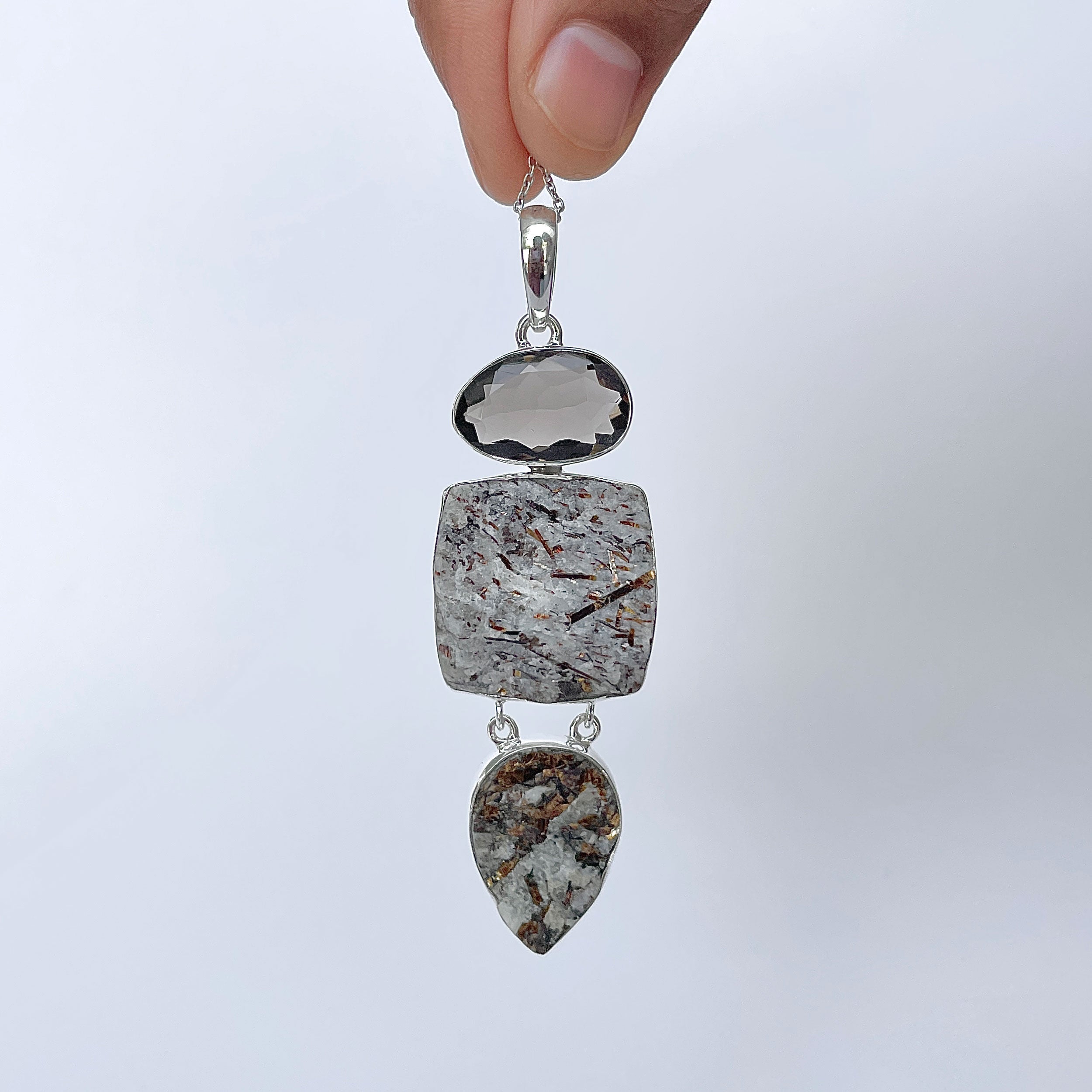 Astrophyllite Pendant-(AST-P-40.)