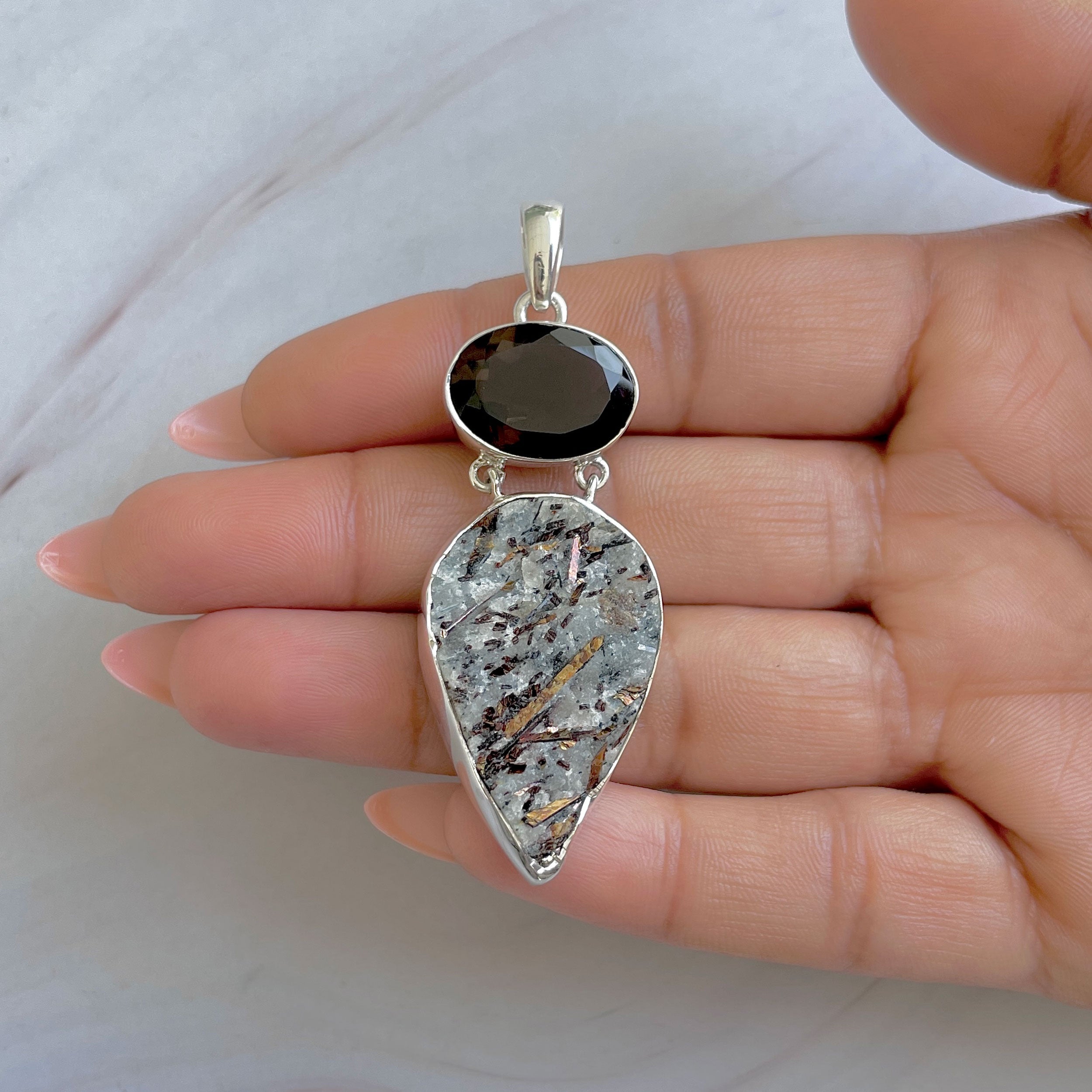 Astrophyllite Pendant-(AST-P-41.)