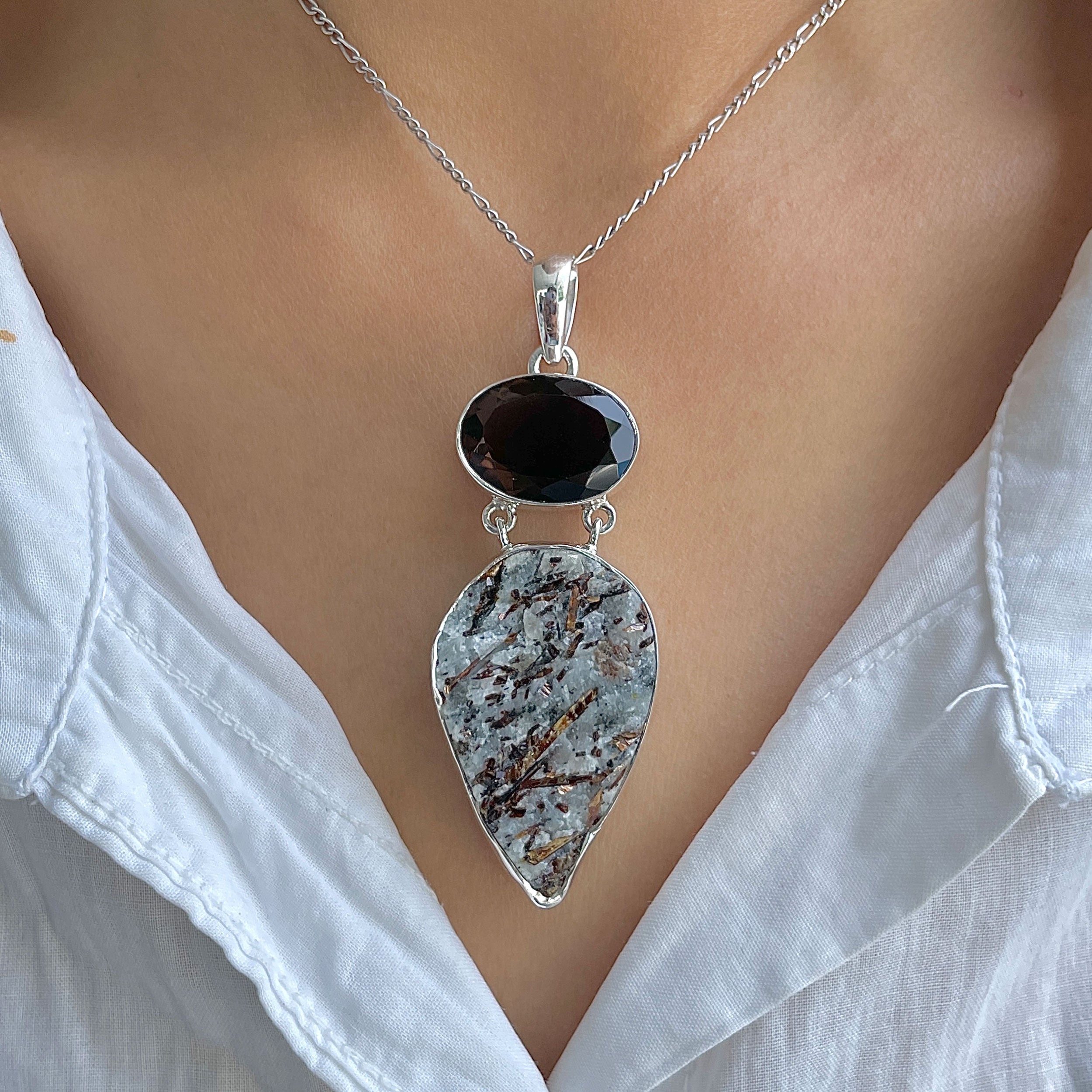 Astrophyllite Pendant-(AST-P-41.)