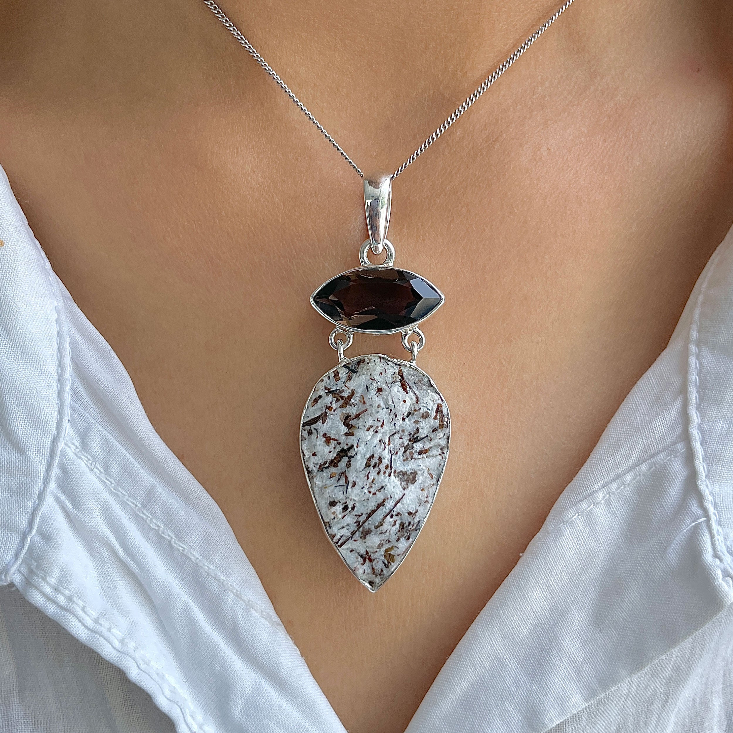 Astrophyllite Pendant-(AST-P-42.)