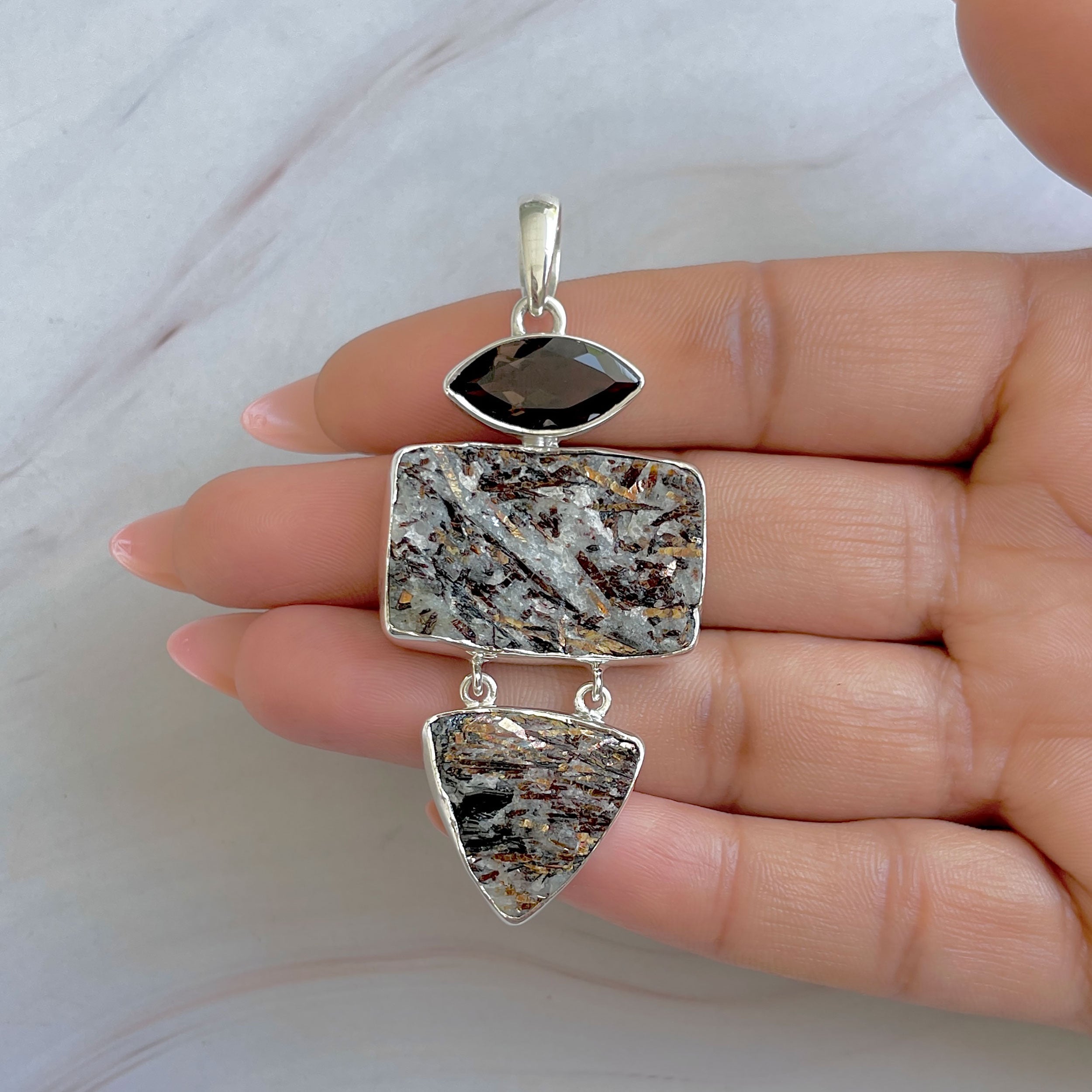 Astrophyllite Pendant-(AST-P-43.)