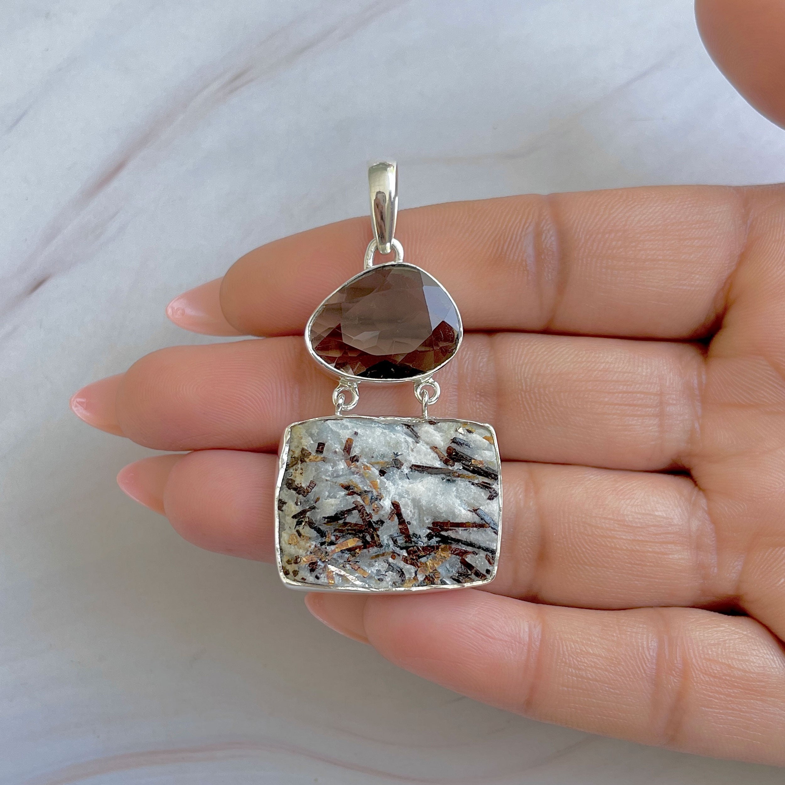 Astrophyllite Pendant-(AST-P-44.)