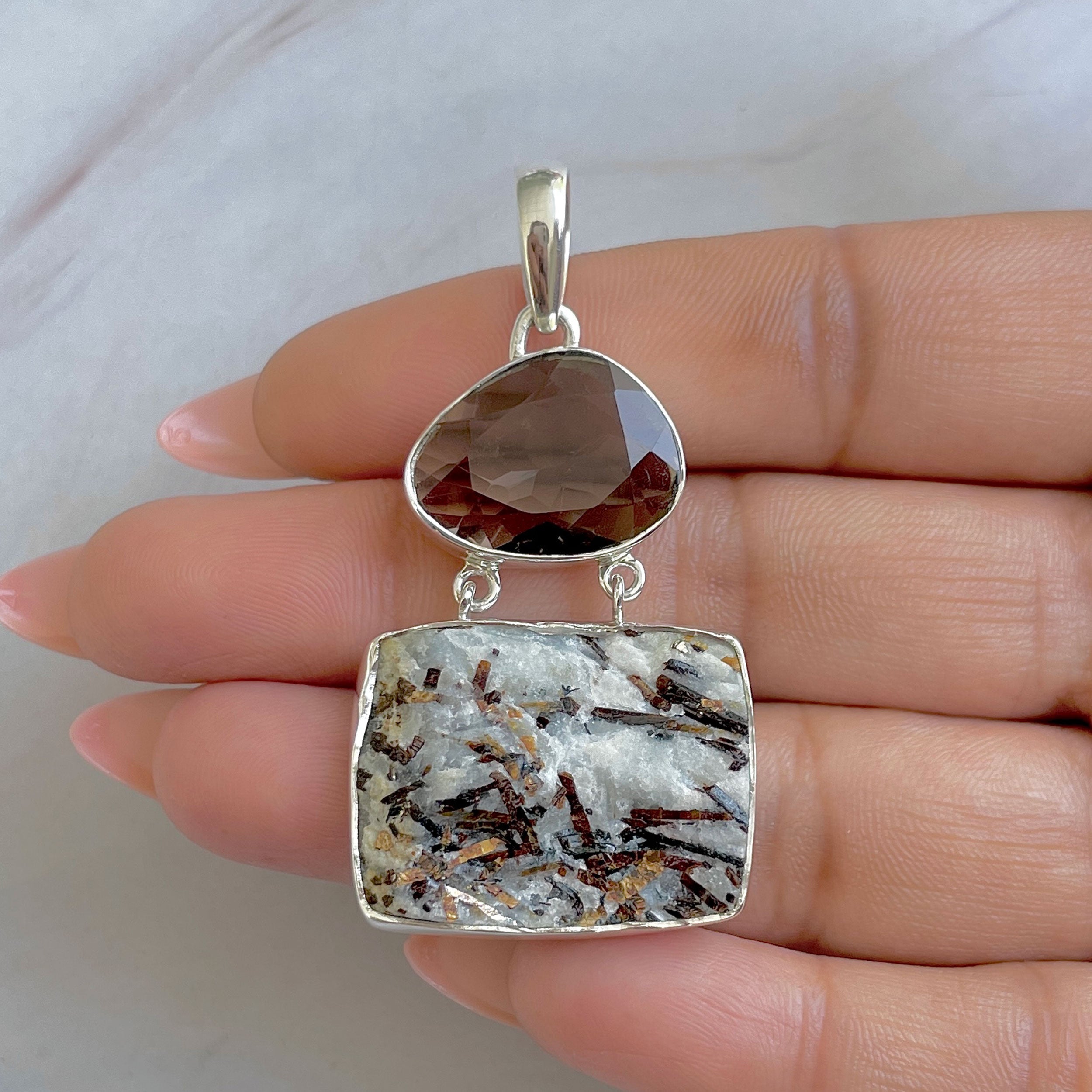 Astrophyllite Pendant-(AST-P-44.)