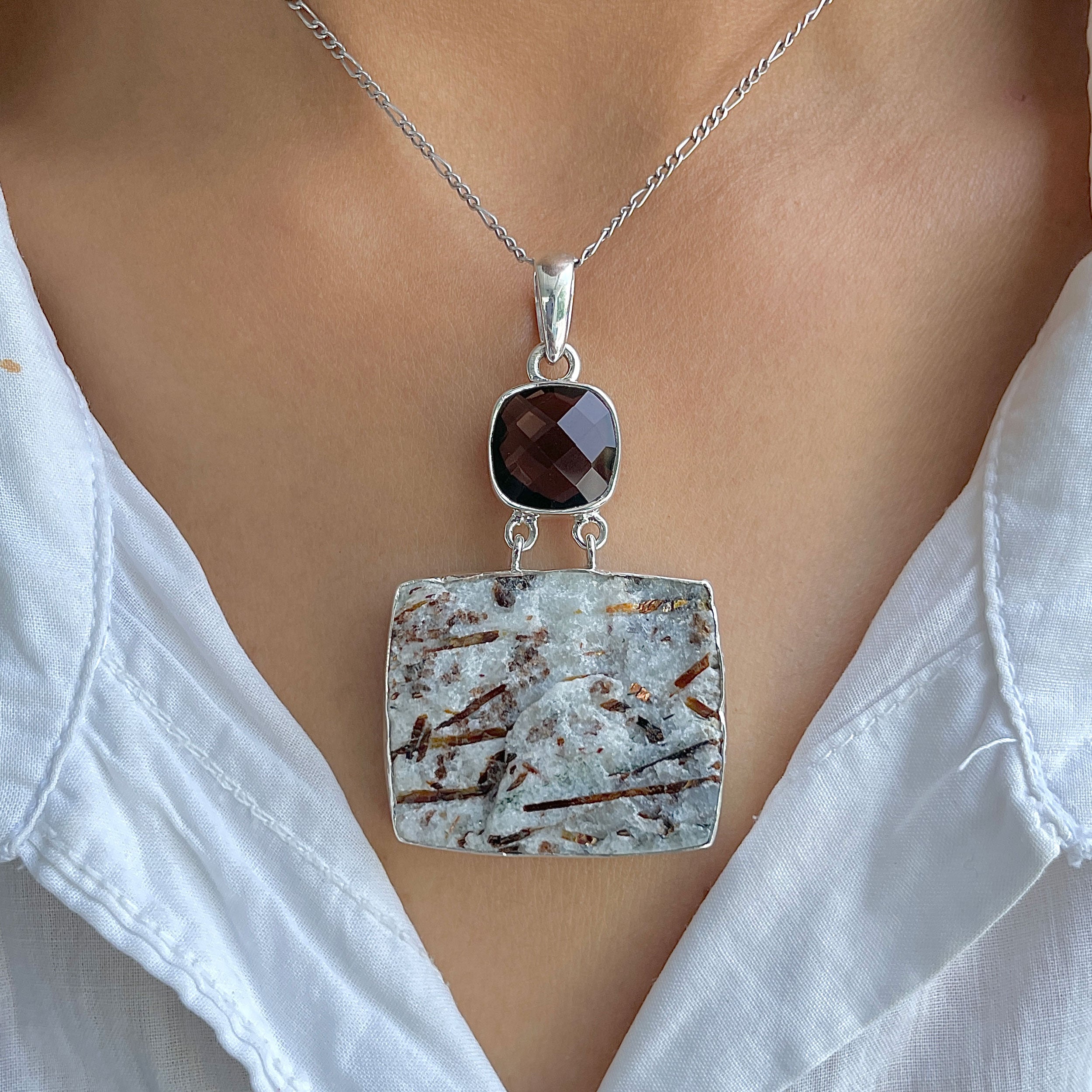 Astrophyllite Pendant-(AST-P-45.)