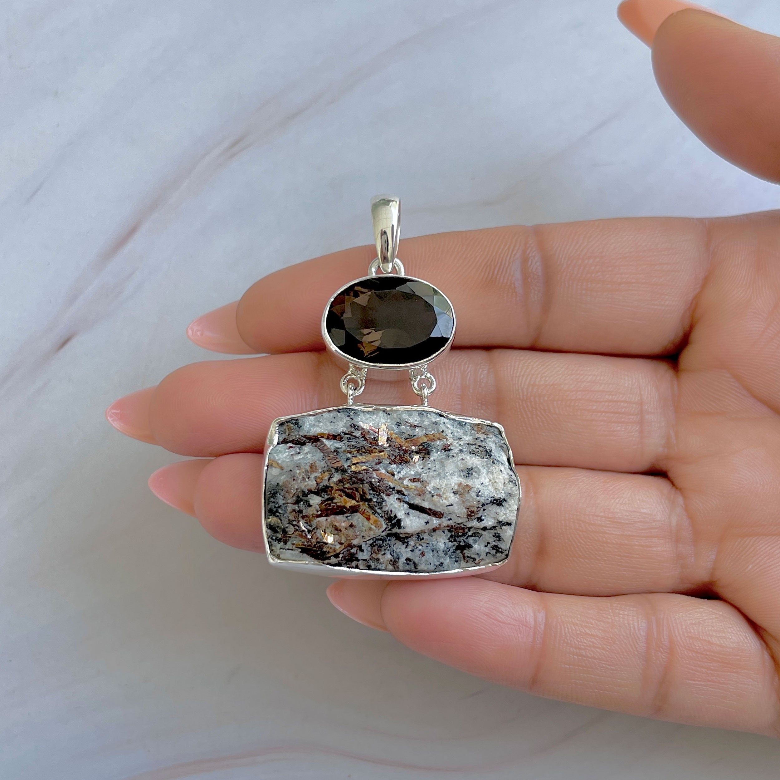 Astrophyllite Pendant-(AST-P-46.)