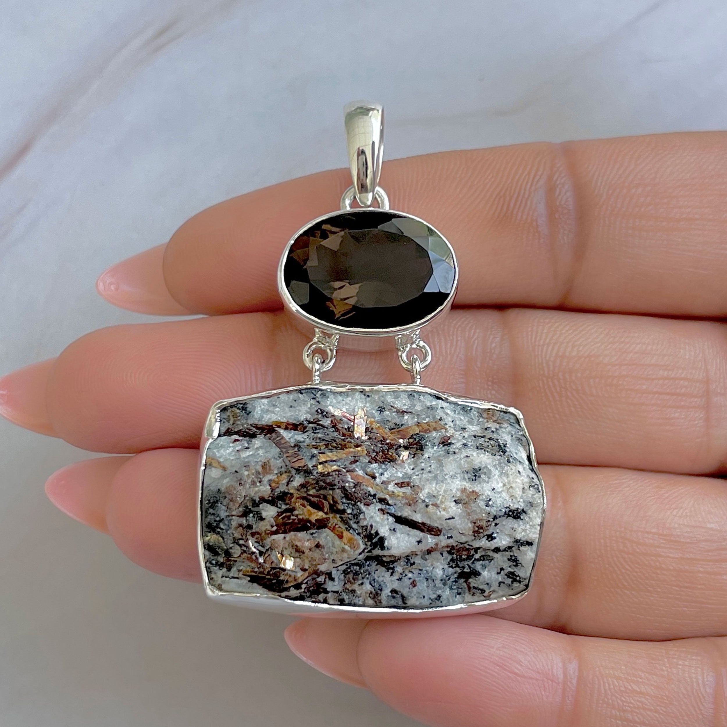 Astrophyllite Pendant-(AST-P-46.)