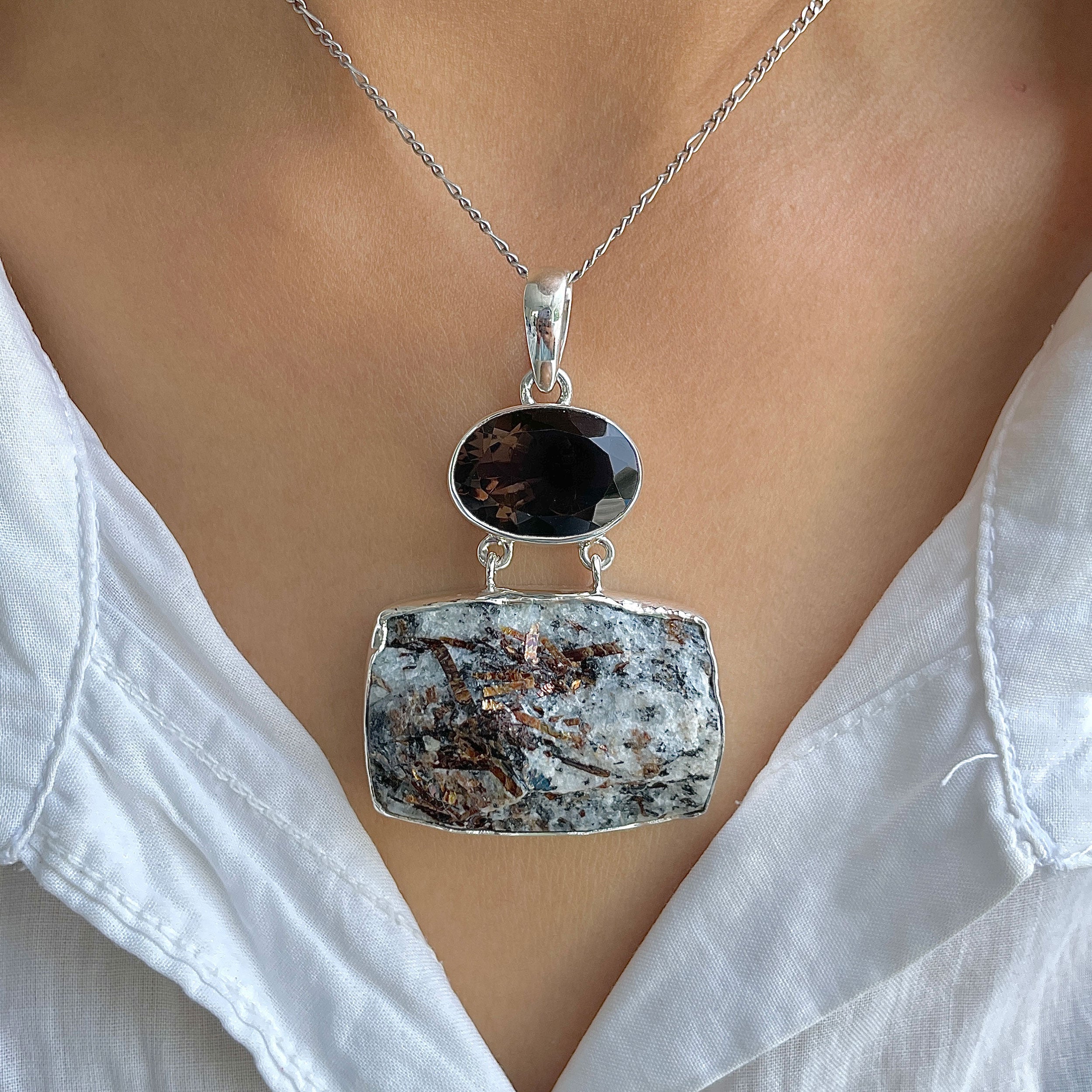 Astrophyllite Pendant-(AST-P-46.)