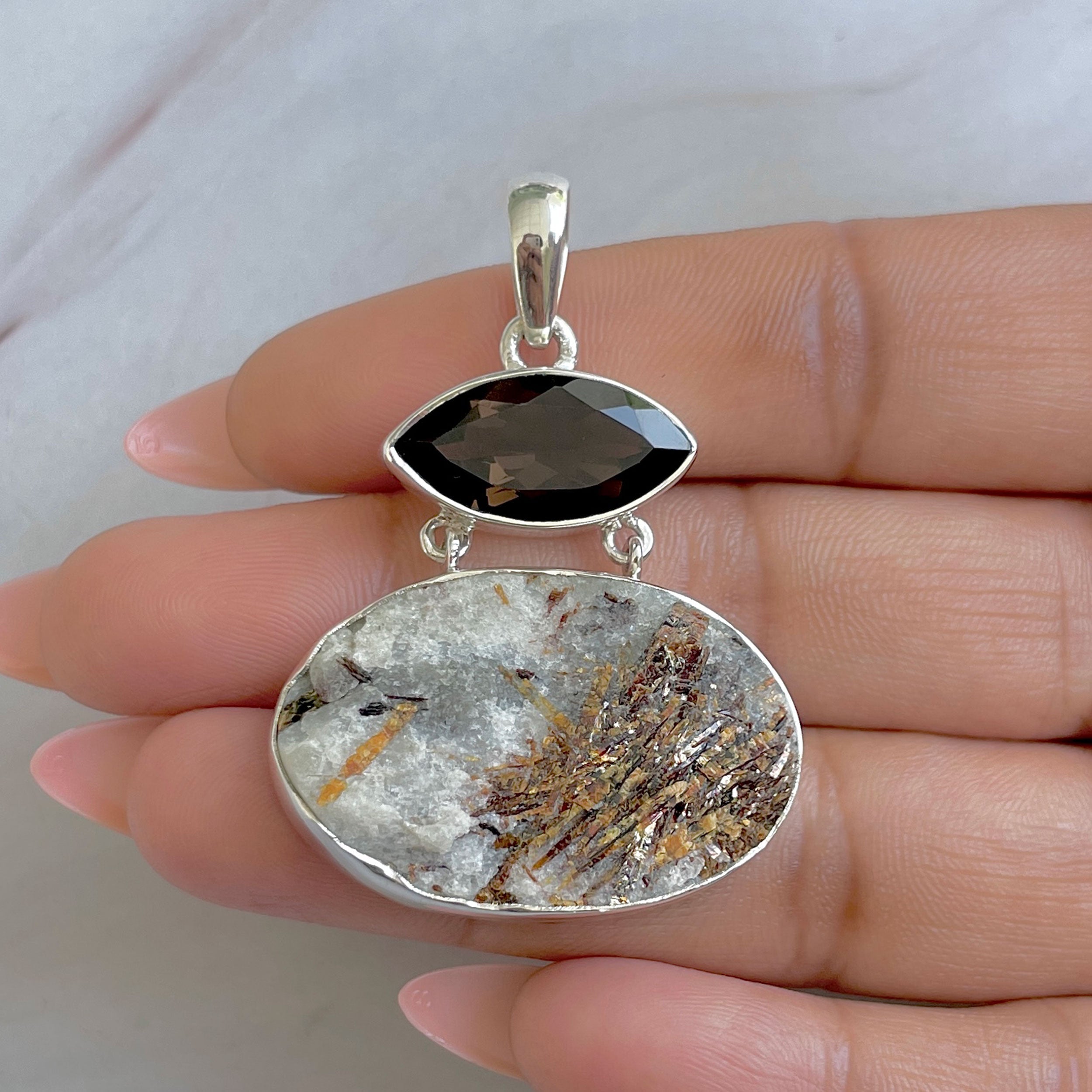 Astrophyllite Pendant-(AST-P-47.)