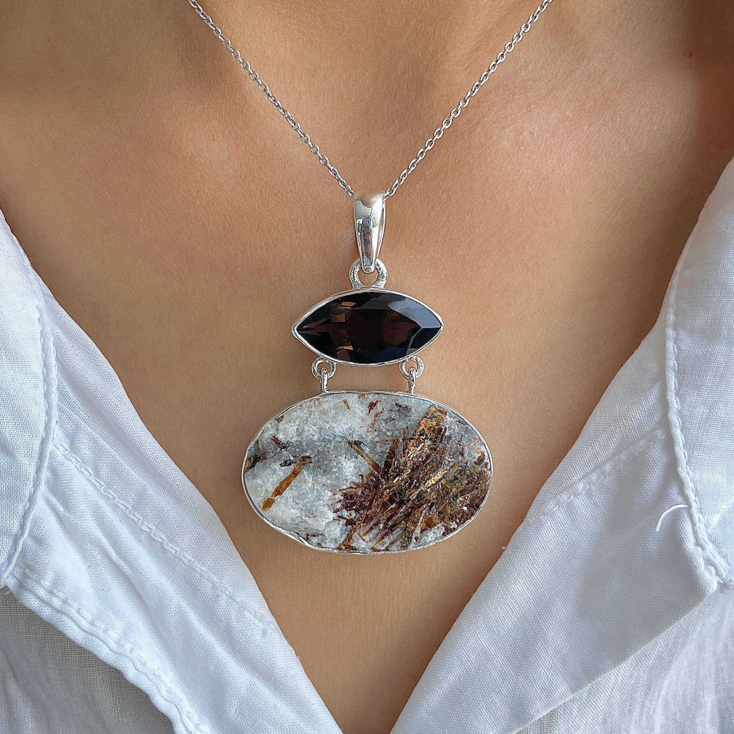 Astrophyllite Pendant-(AST-P-47.)