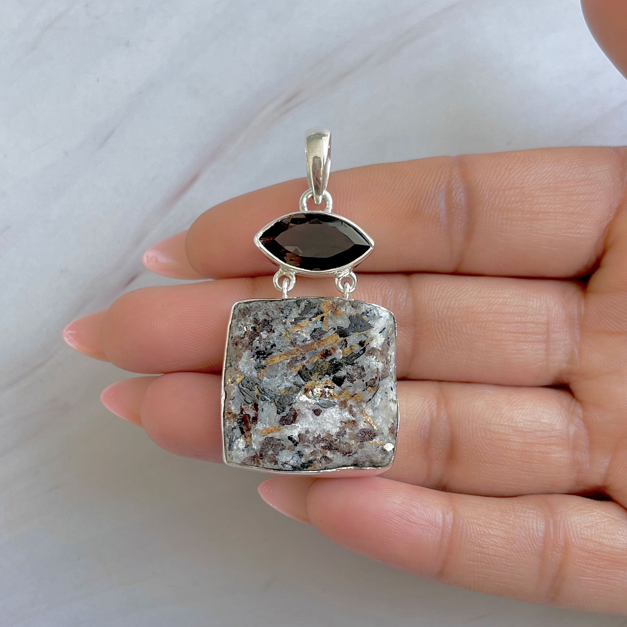 Astrophyllite Pendant-(AST-P-48.)