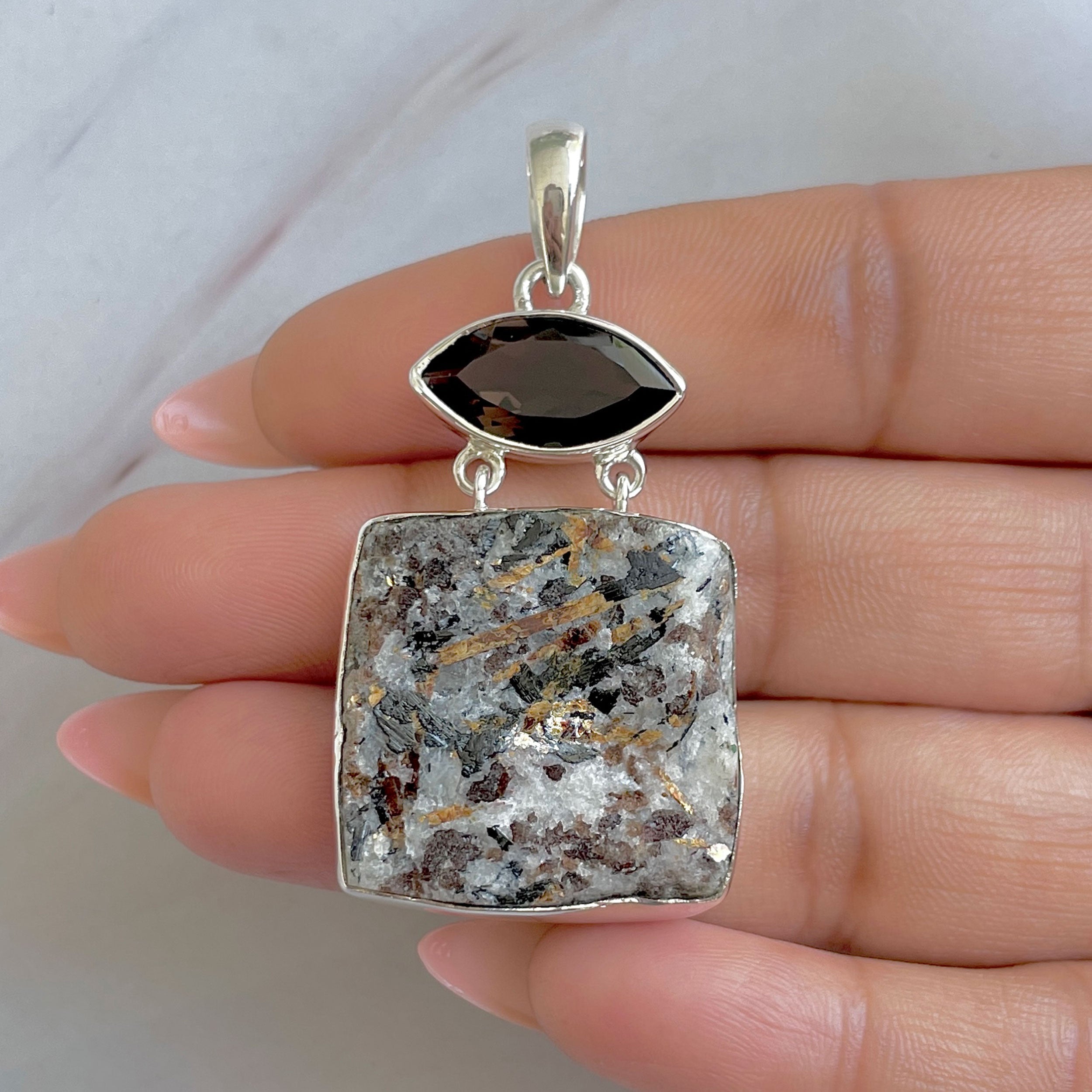 Astrophyllite Pendant-(AST-P-48.)