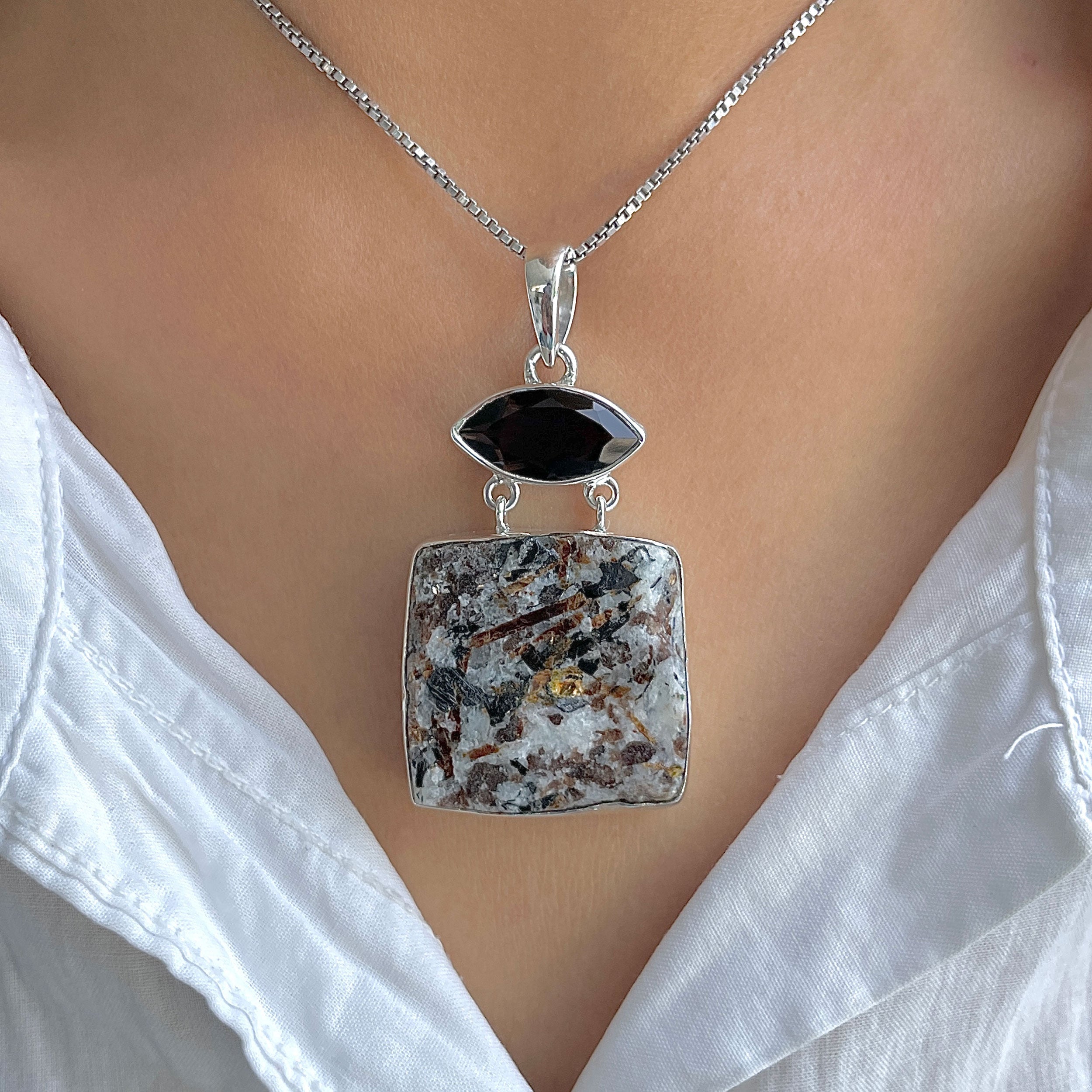 Astrophyllite Pendant-(AST-P-48.)