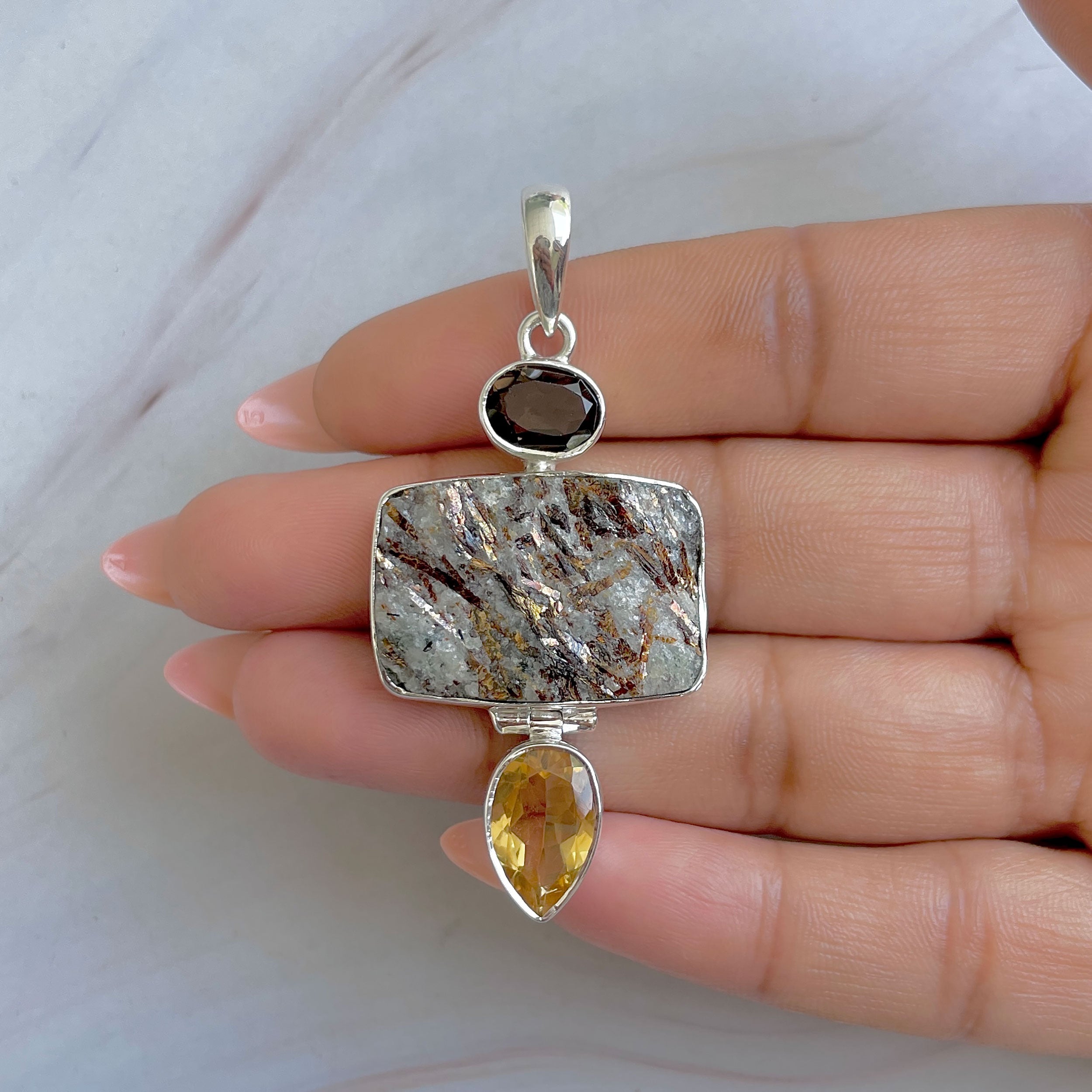 Astrophyllite Pendant-(AST-P-49.)