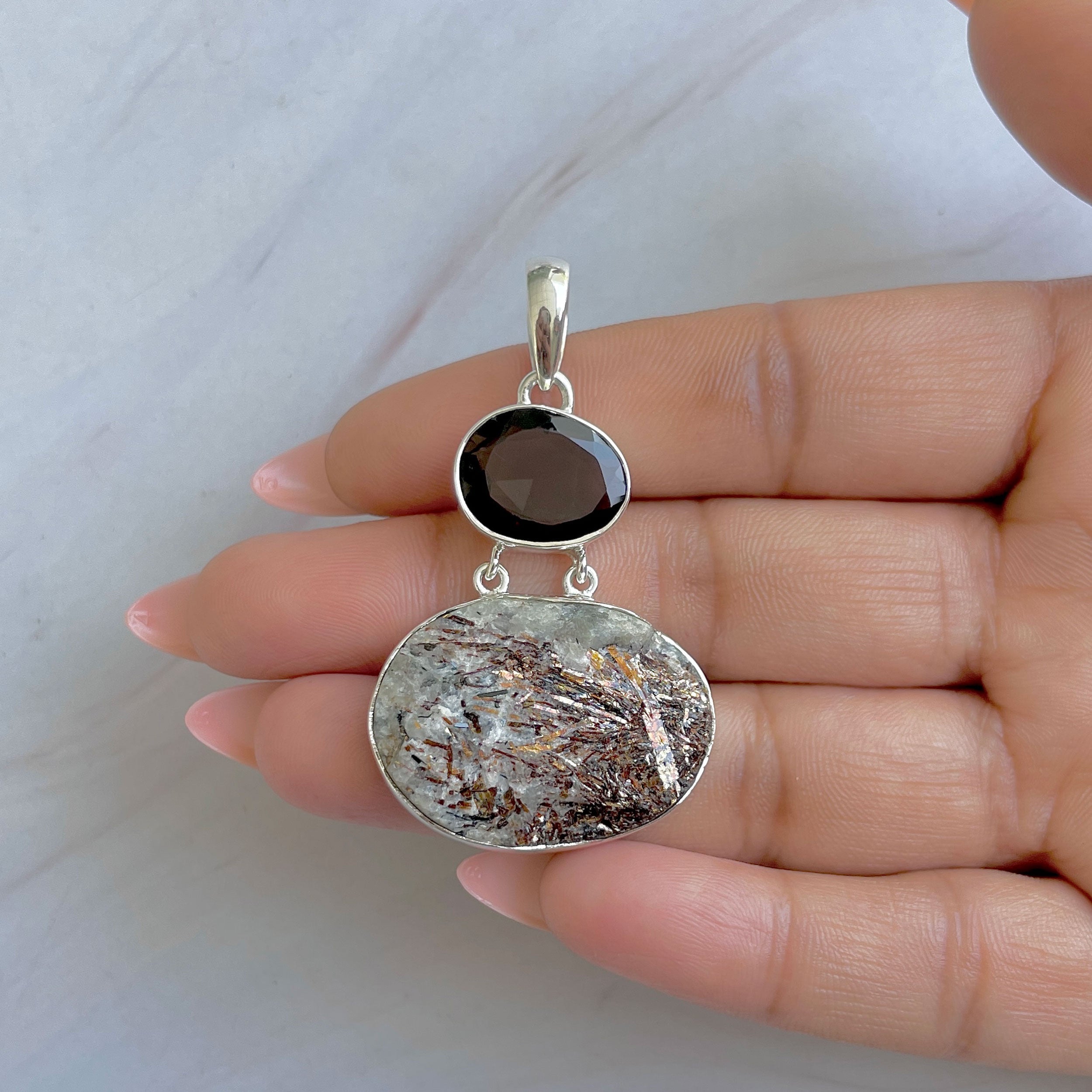 Astrophyllite Pendant-(AST-P-50.)