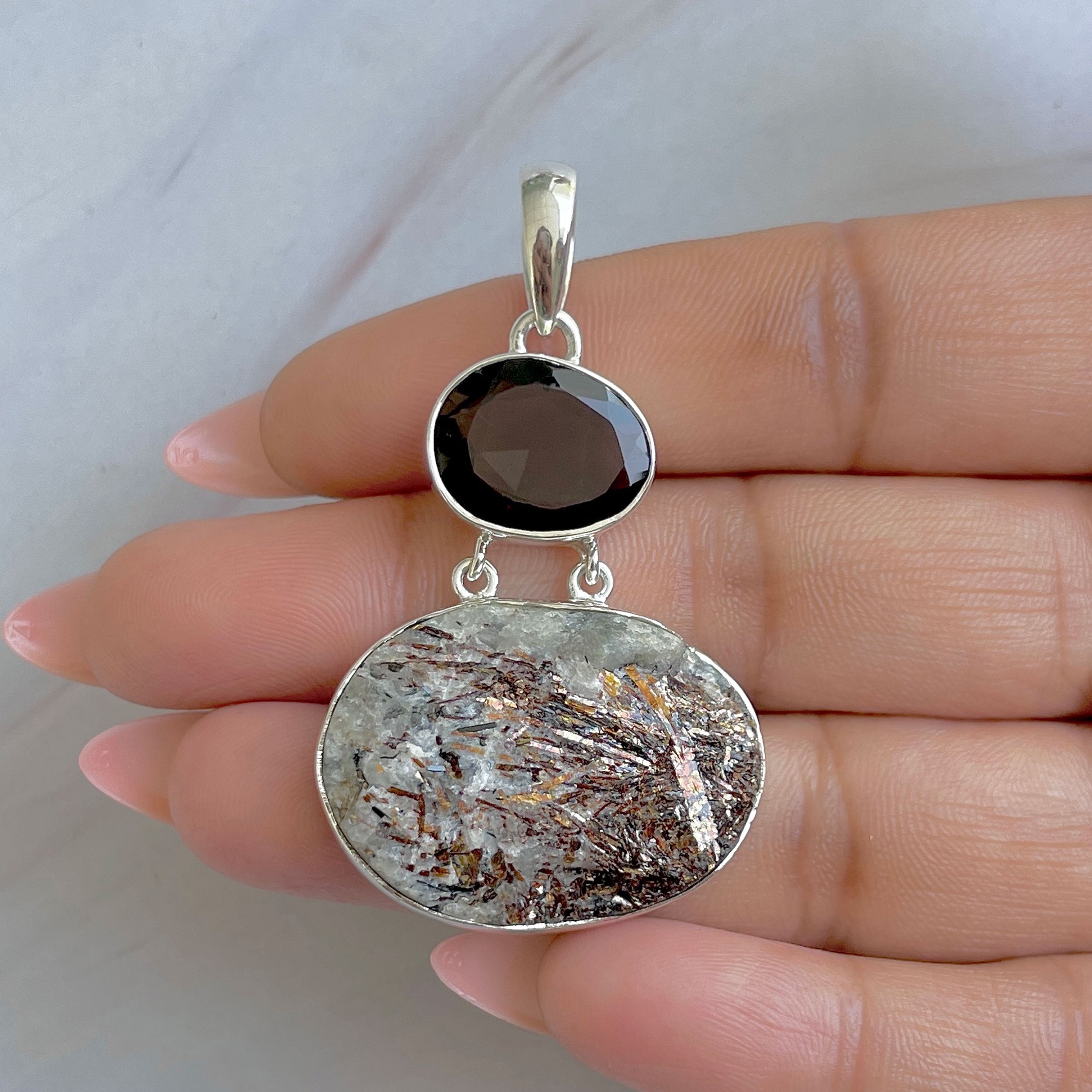 Astrophyllite Pendant-(AST-P-50.)