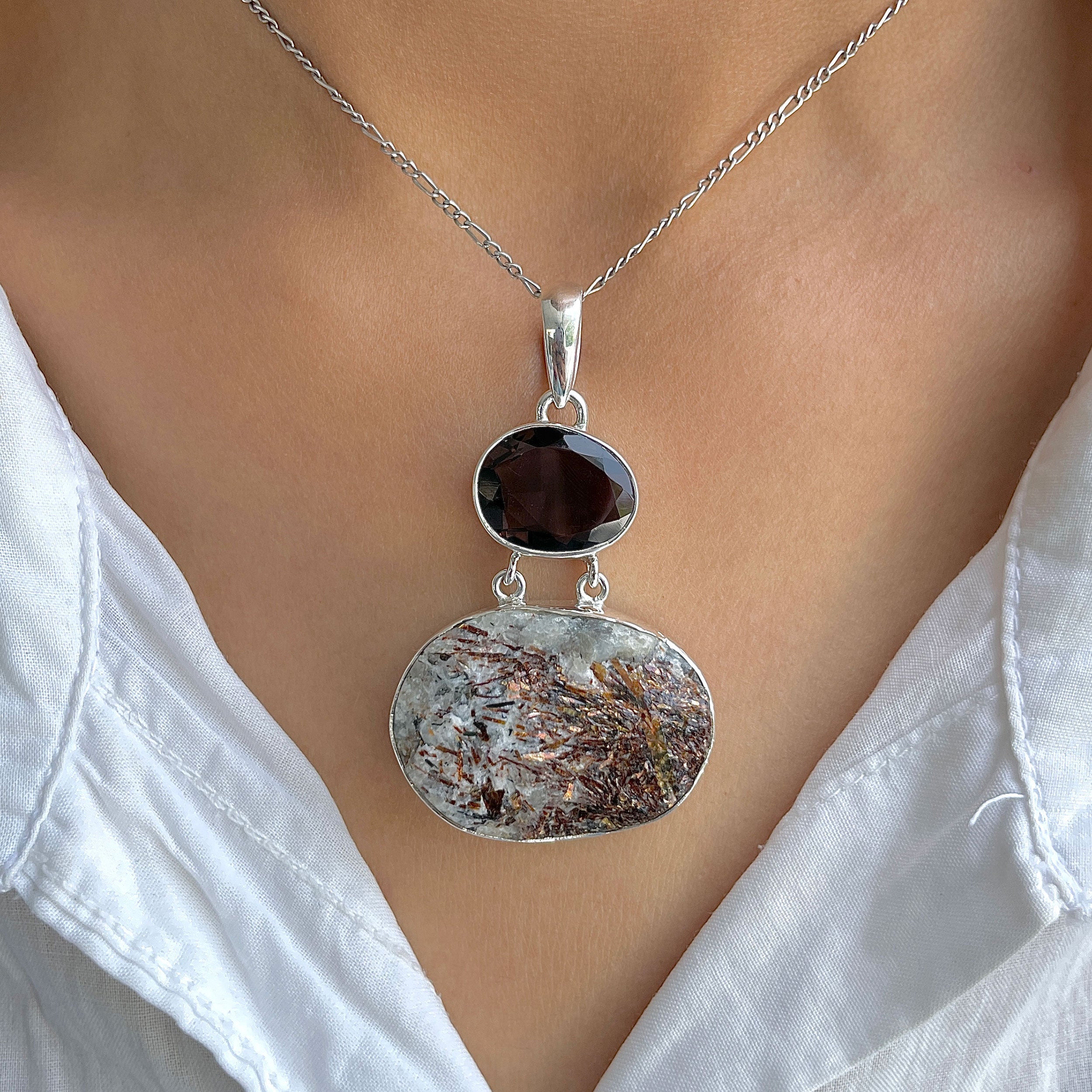 Astrophyllite Pendant-(AST-P-50.)