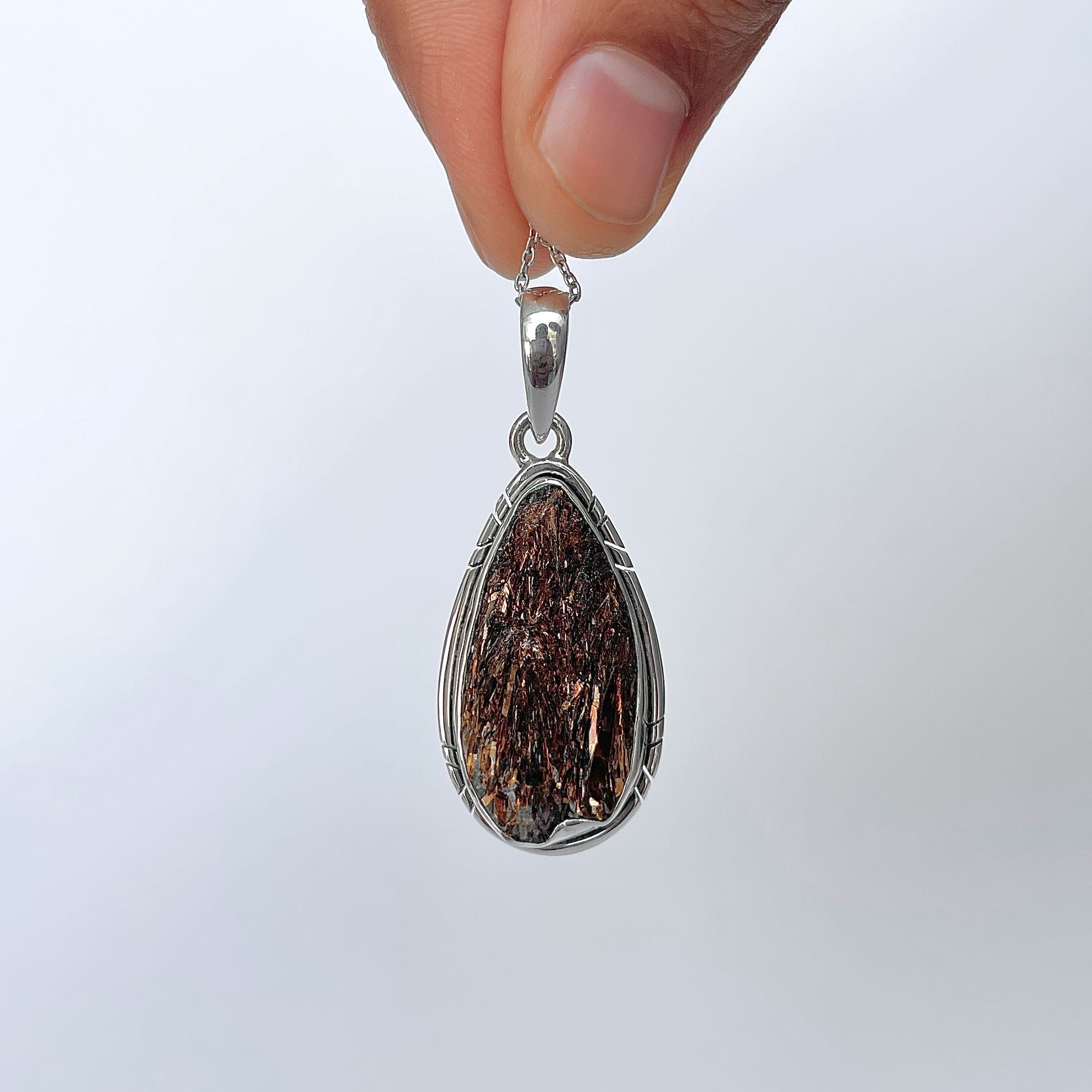 Astrophyllite Pendant-(AST-P-51.)
