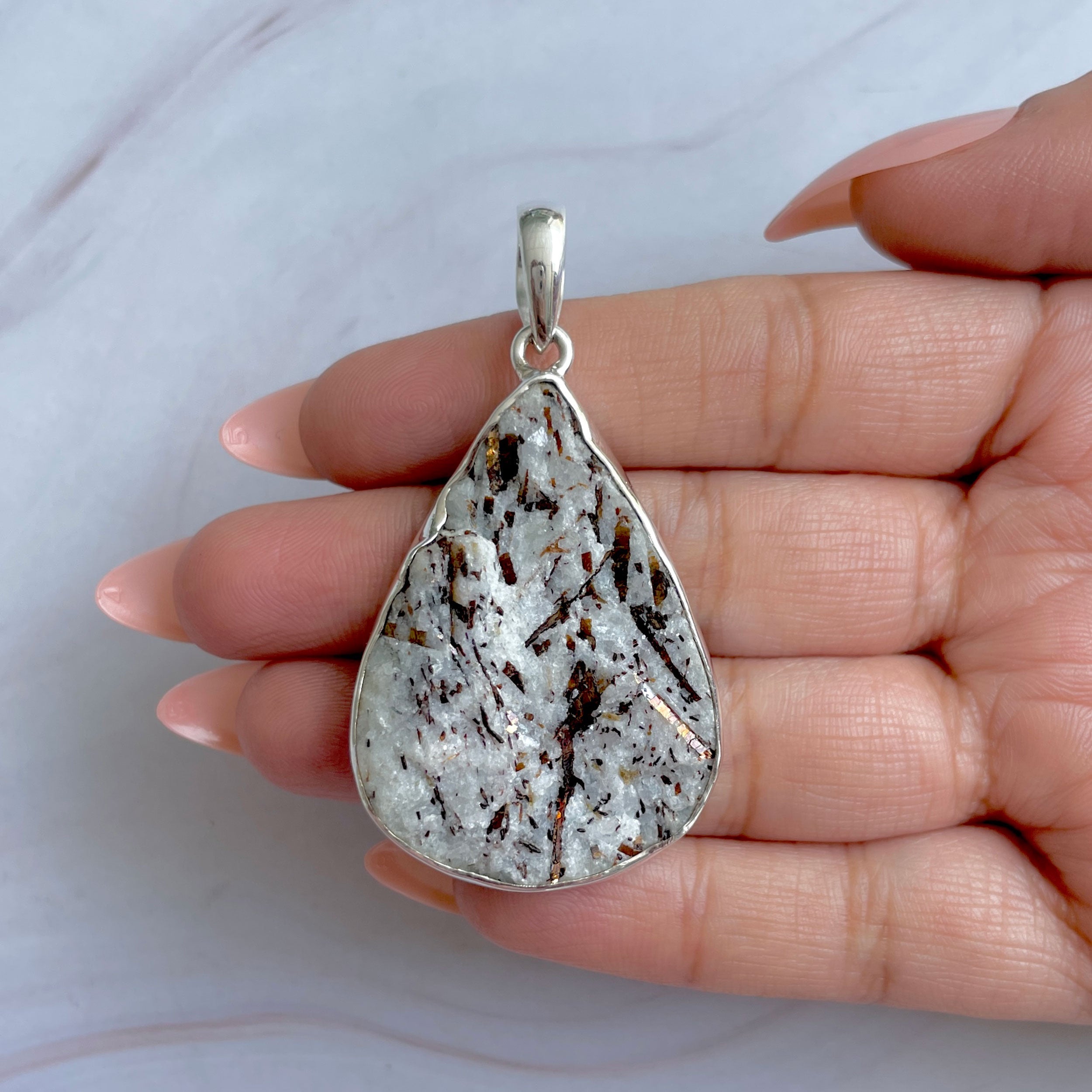 Astrophyllite Pendant-(AST-P-52.)