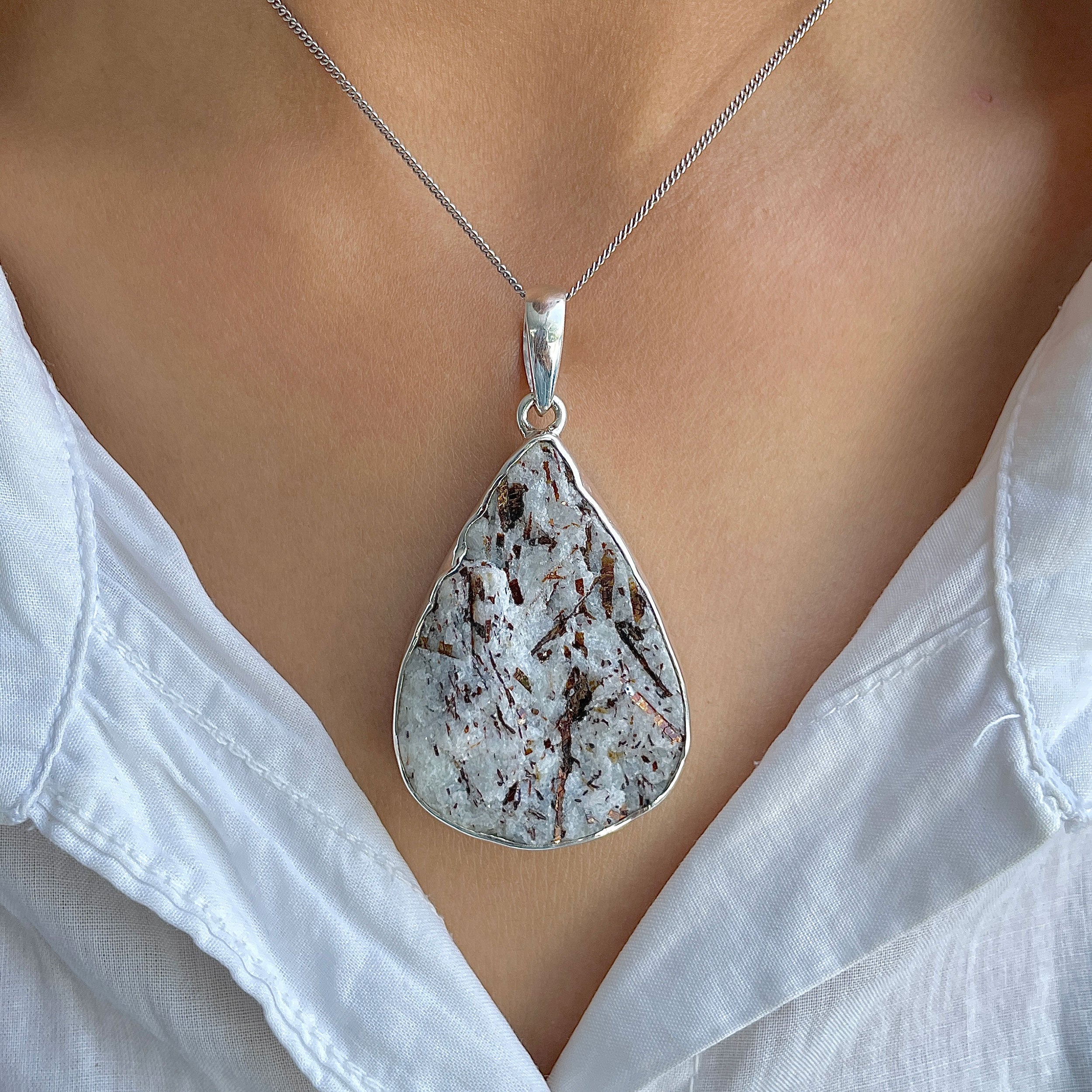 Astrophyllite Pendant-(AST-P-52.)