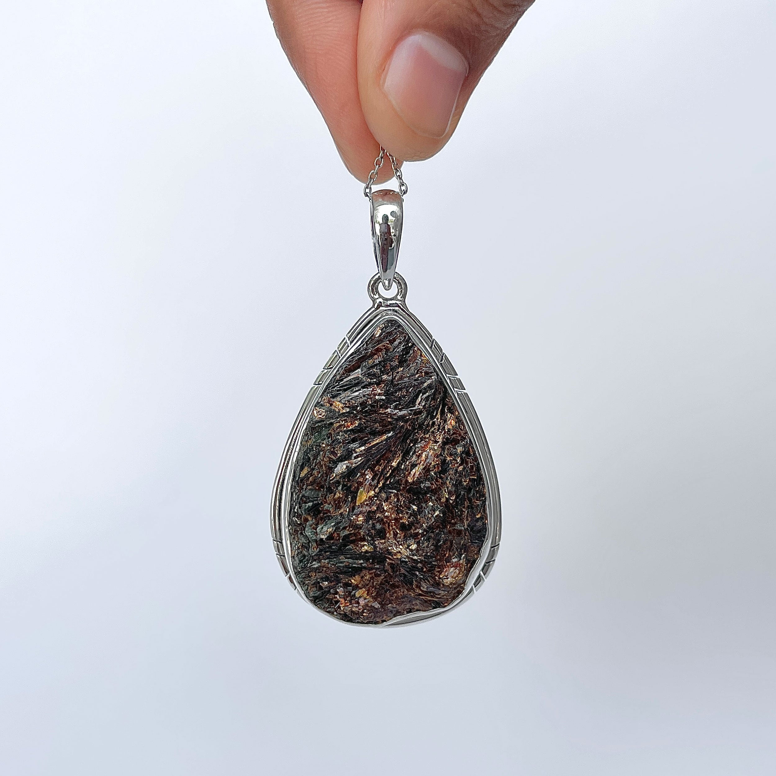 Astrophyllite Pendant-(AST-P-53.)