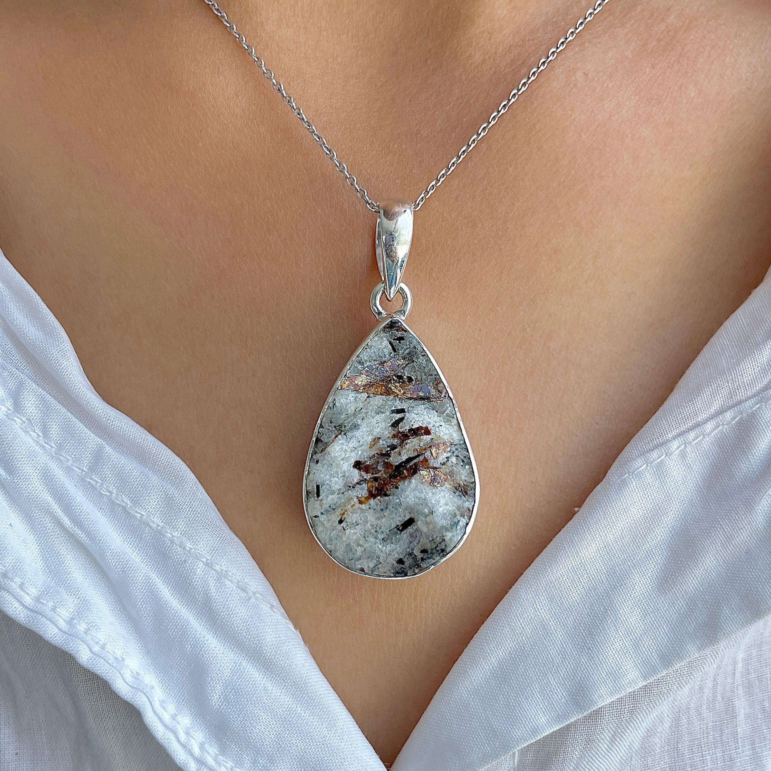 Astrophyllite Pendant-(AST-P-54.)