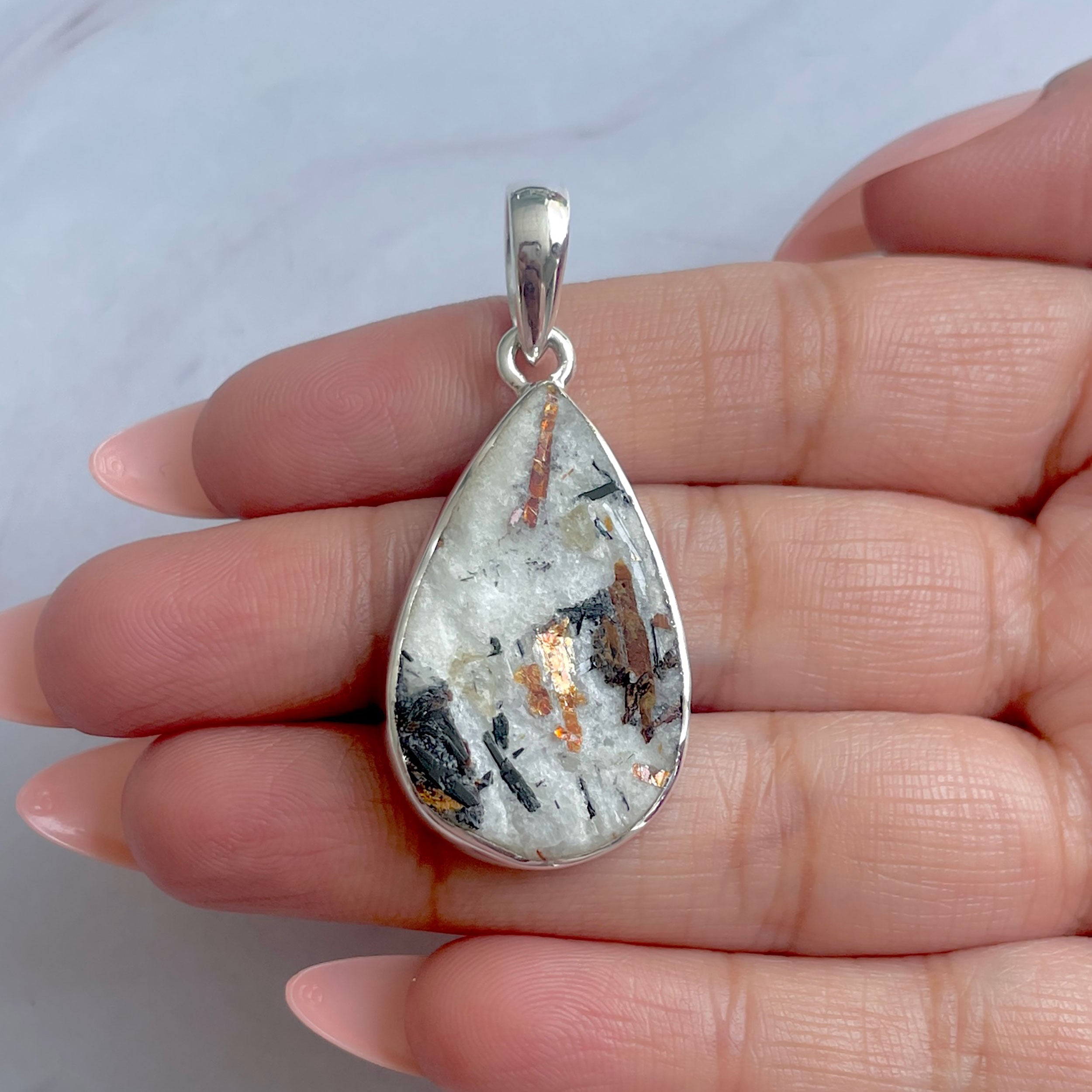Astrophyllite Pendant-(AST-P-55.)