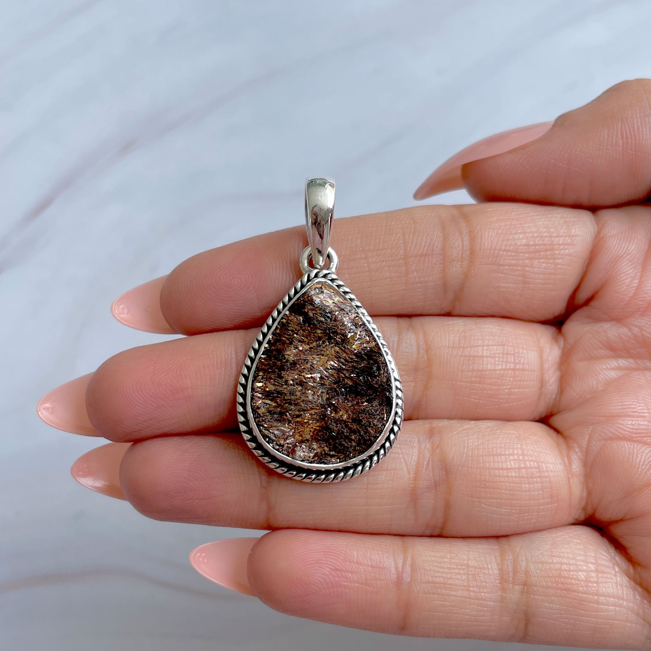 Astrophyllite Pendant-(AST-P-56.)
