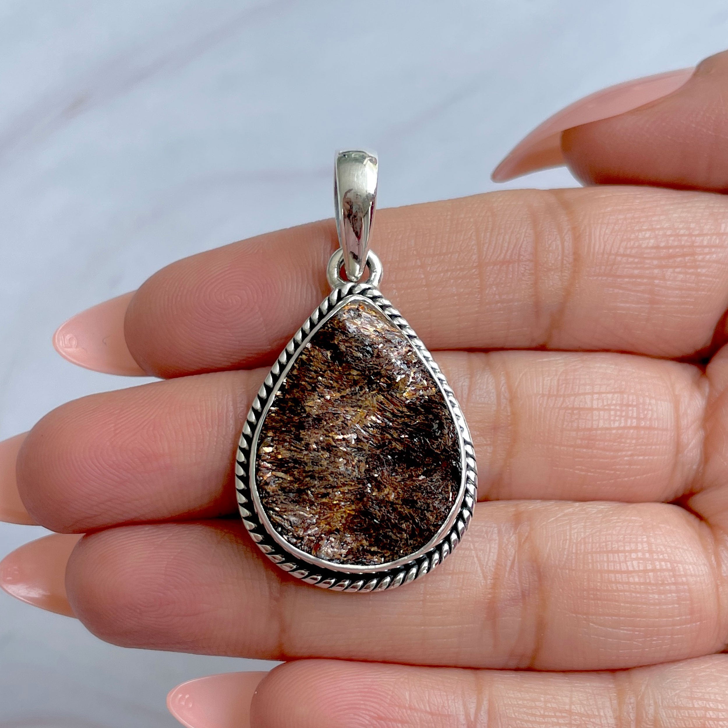 Astrophyllite Pendant-(AST-P-56.)