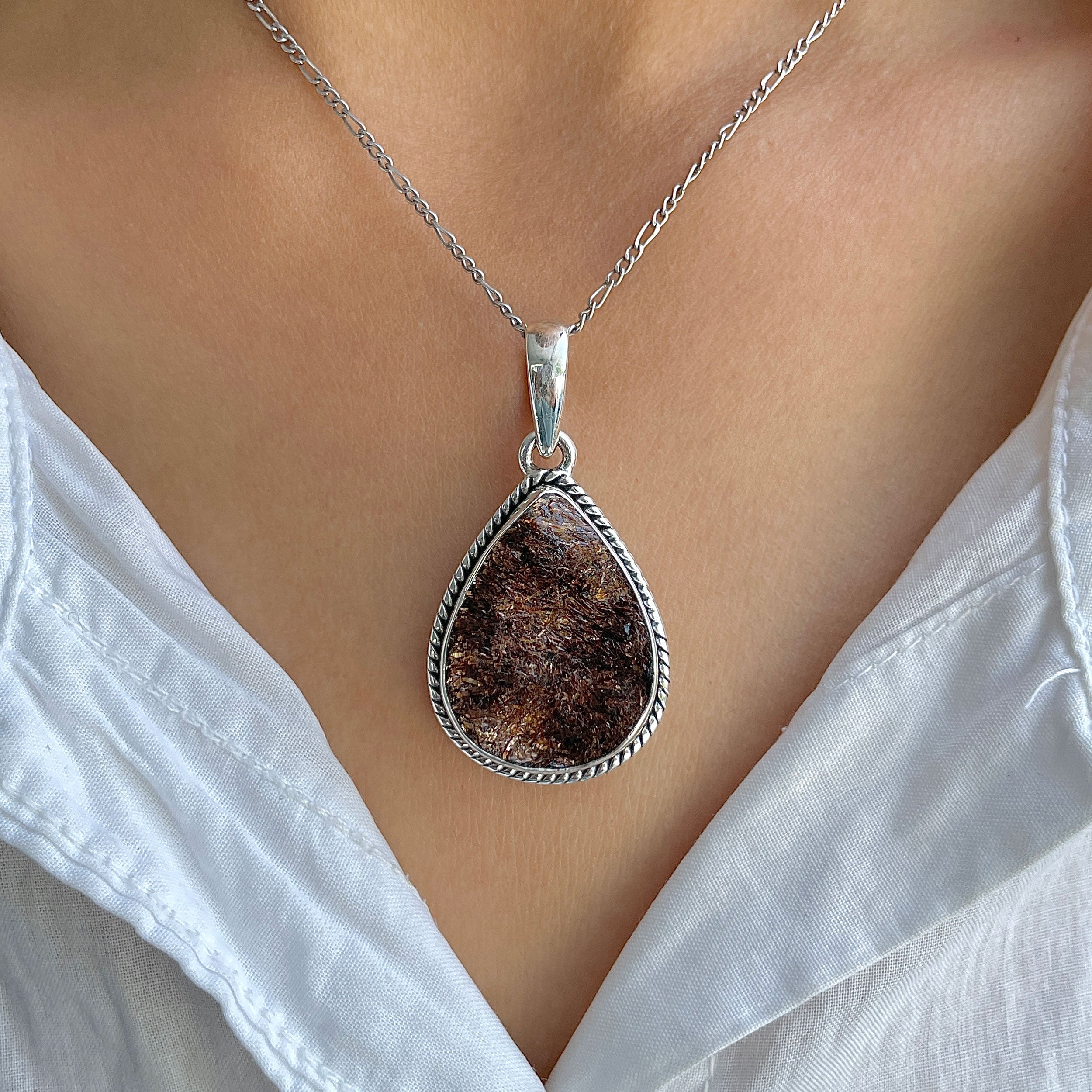 Astrophyllite Pendant-(AST-P-56.)