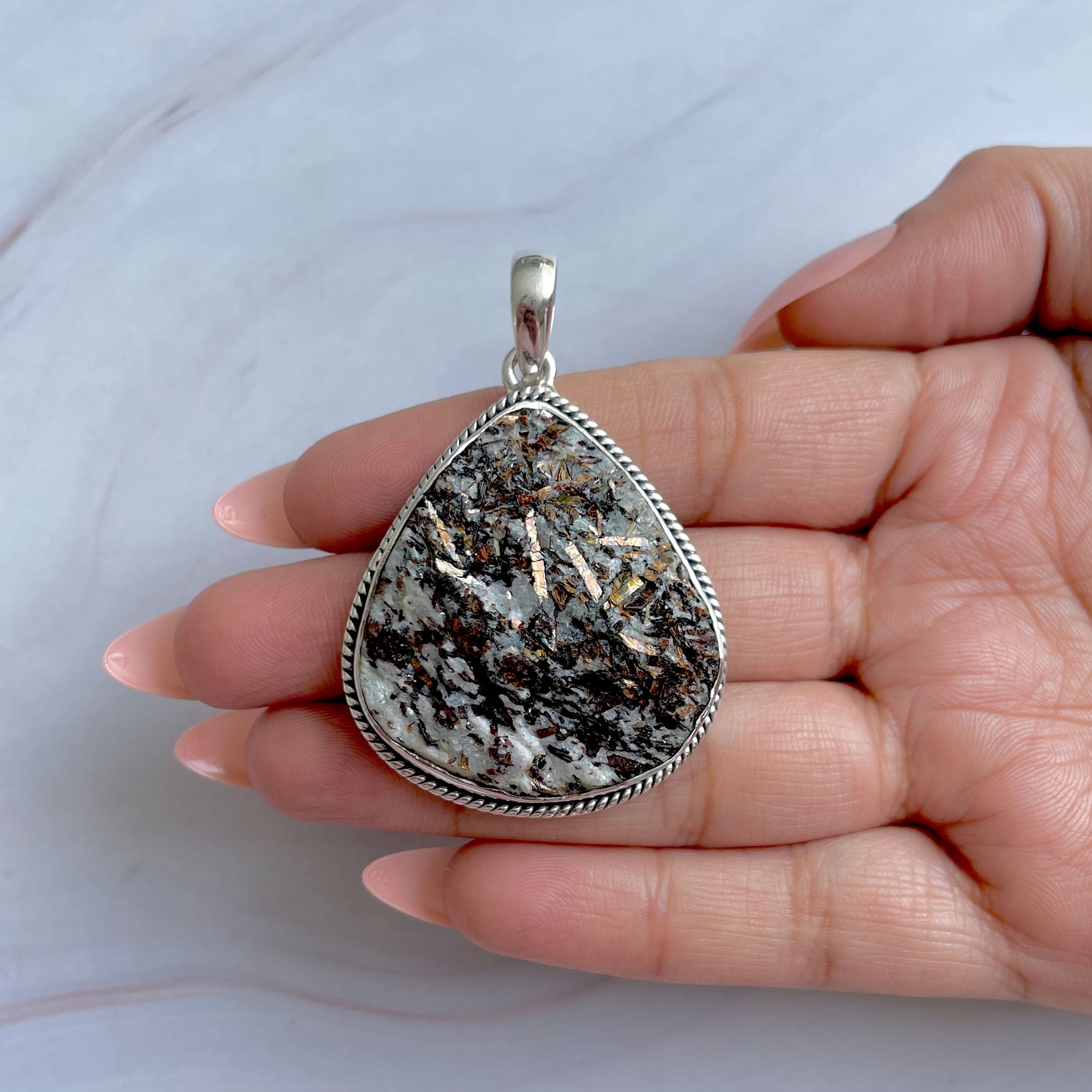 Astrophyllite Pendant-(AST-P-57.)