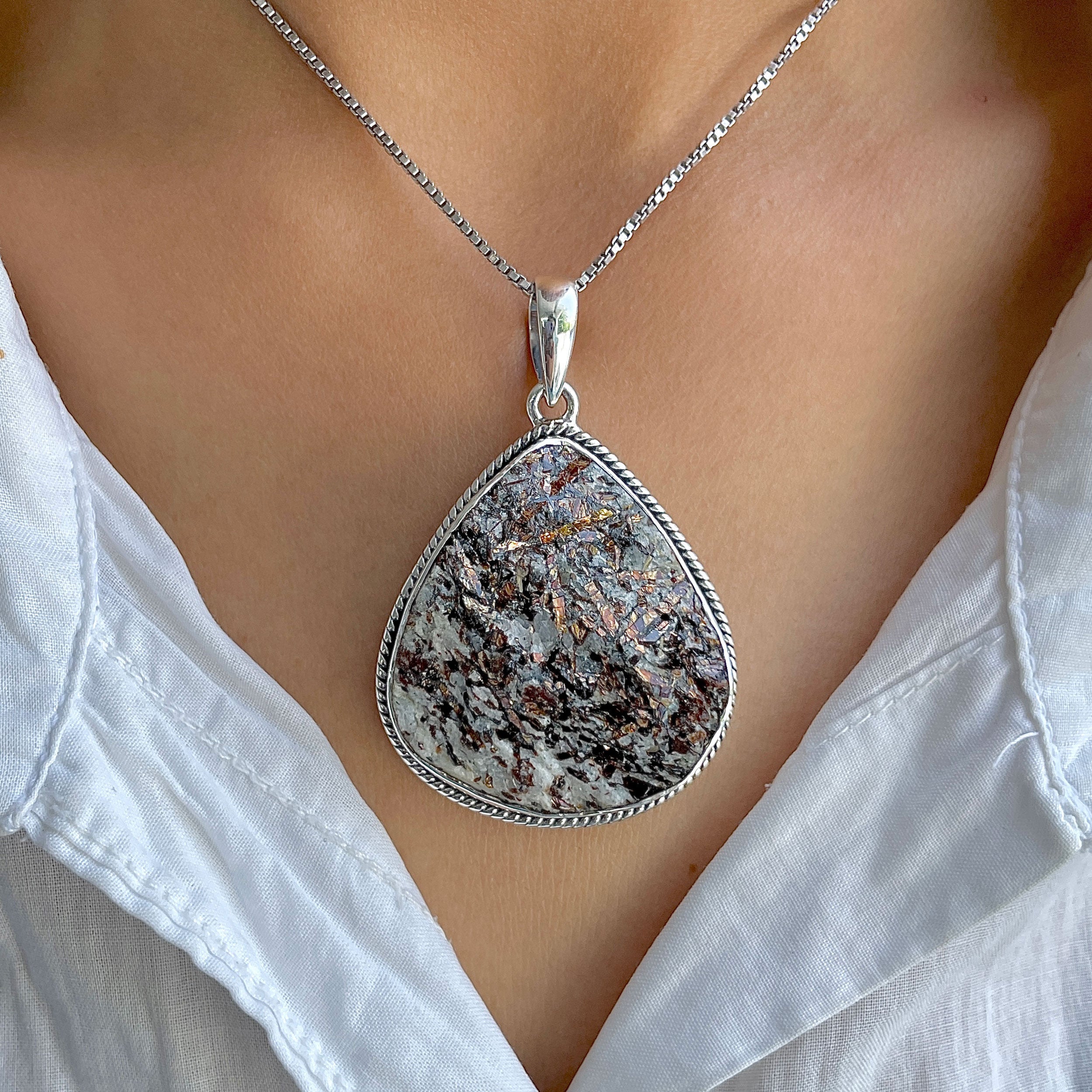 Astrophyllite Pendant-(AST-P-57.)