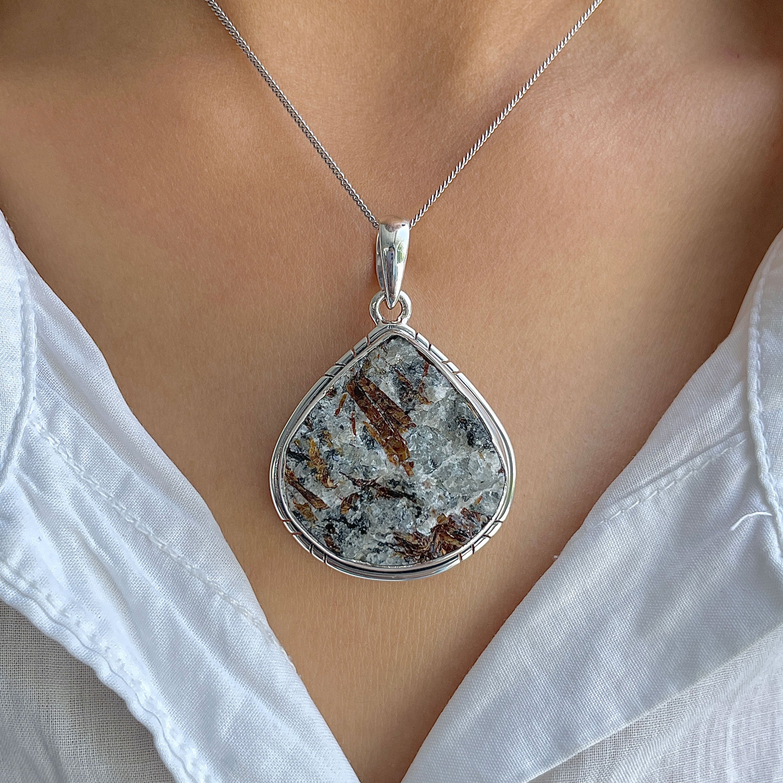 Astrophyllite Pendant-(AST-P-58.)