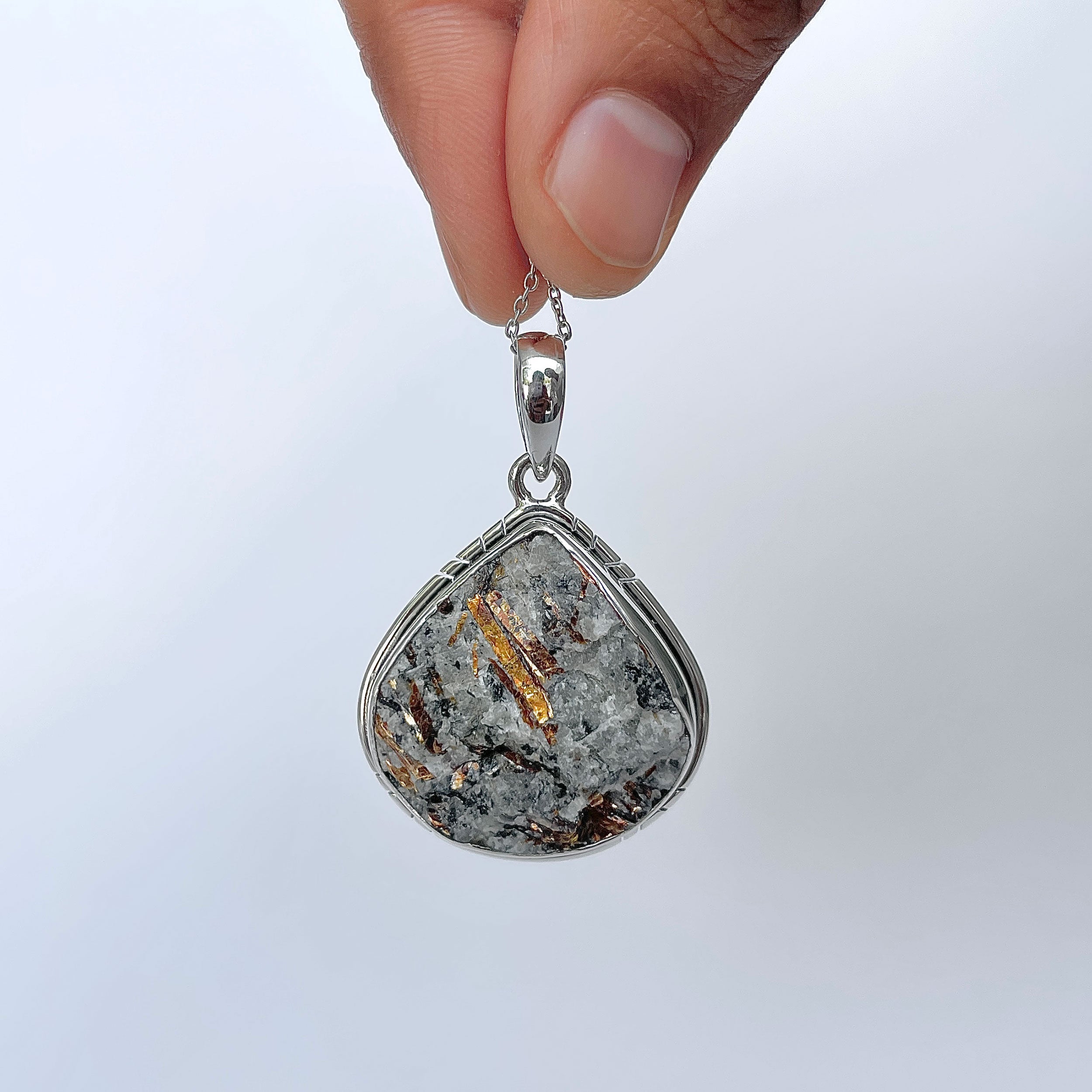 Astrophyllite Pendant-(AST-P-58.)