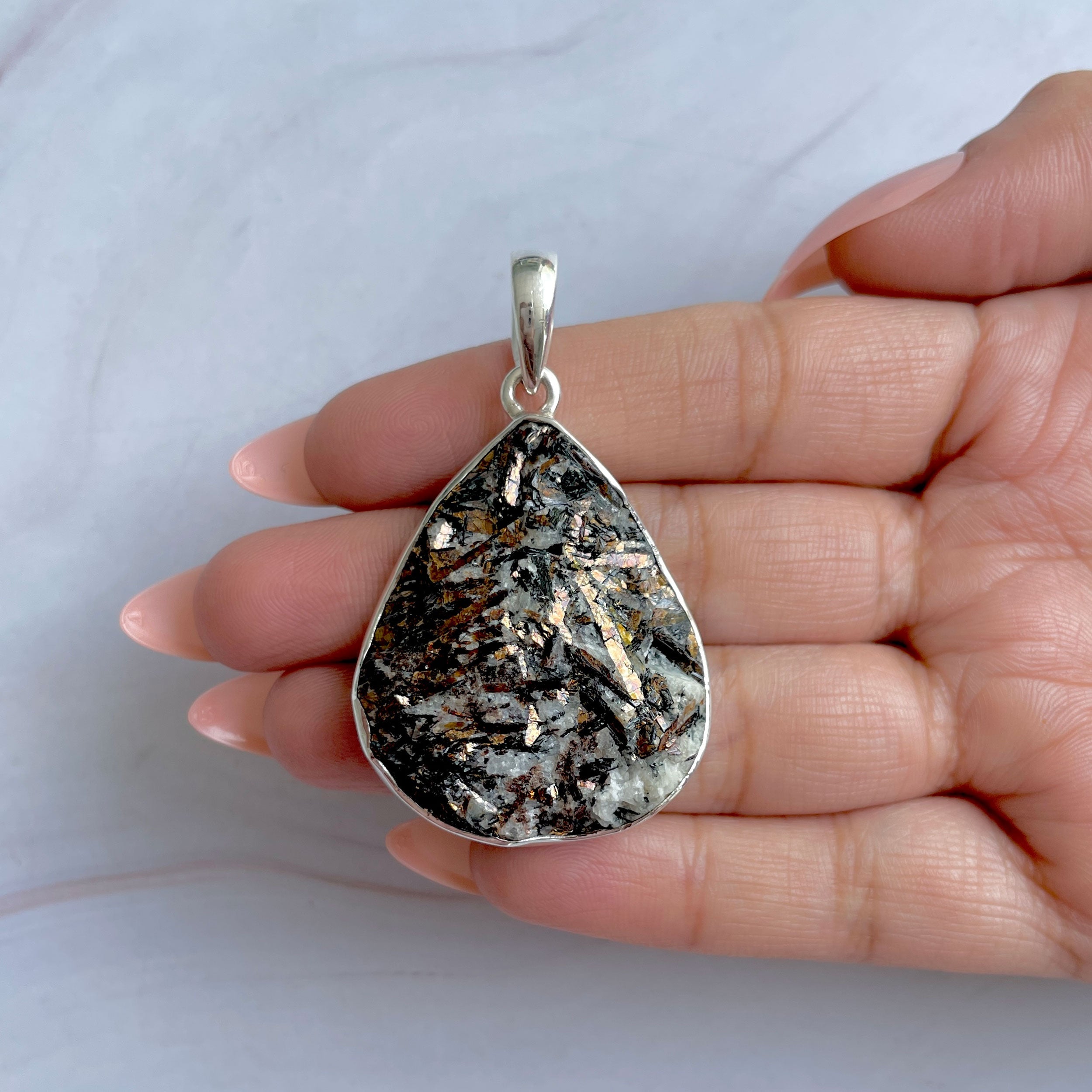 Astrophyllite Pendant-(AST-P-60.)