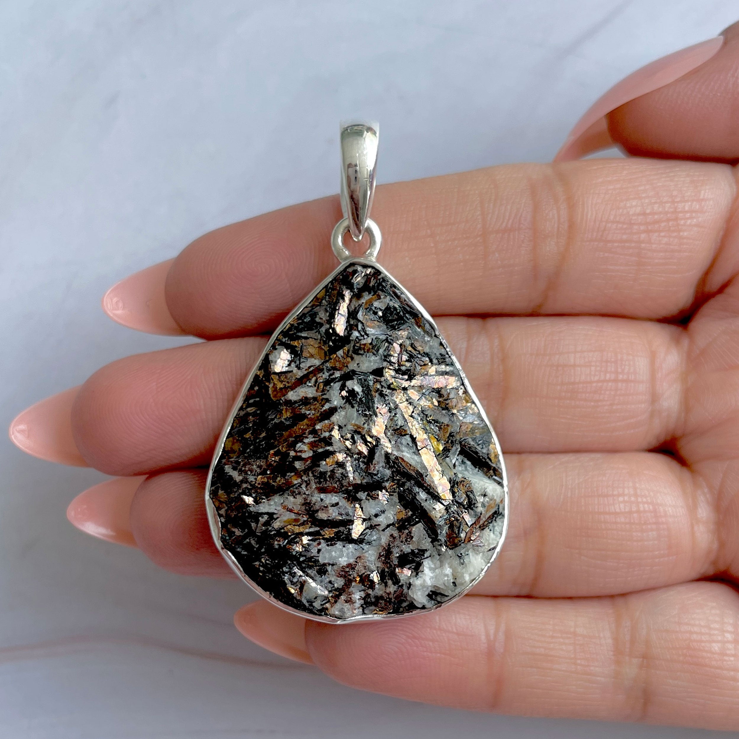 Astrophyllite Pendant-(AST-P-60.)