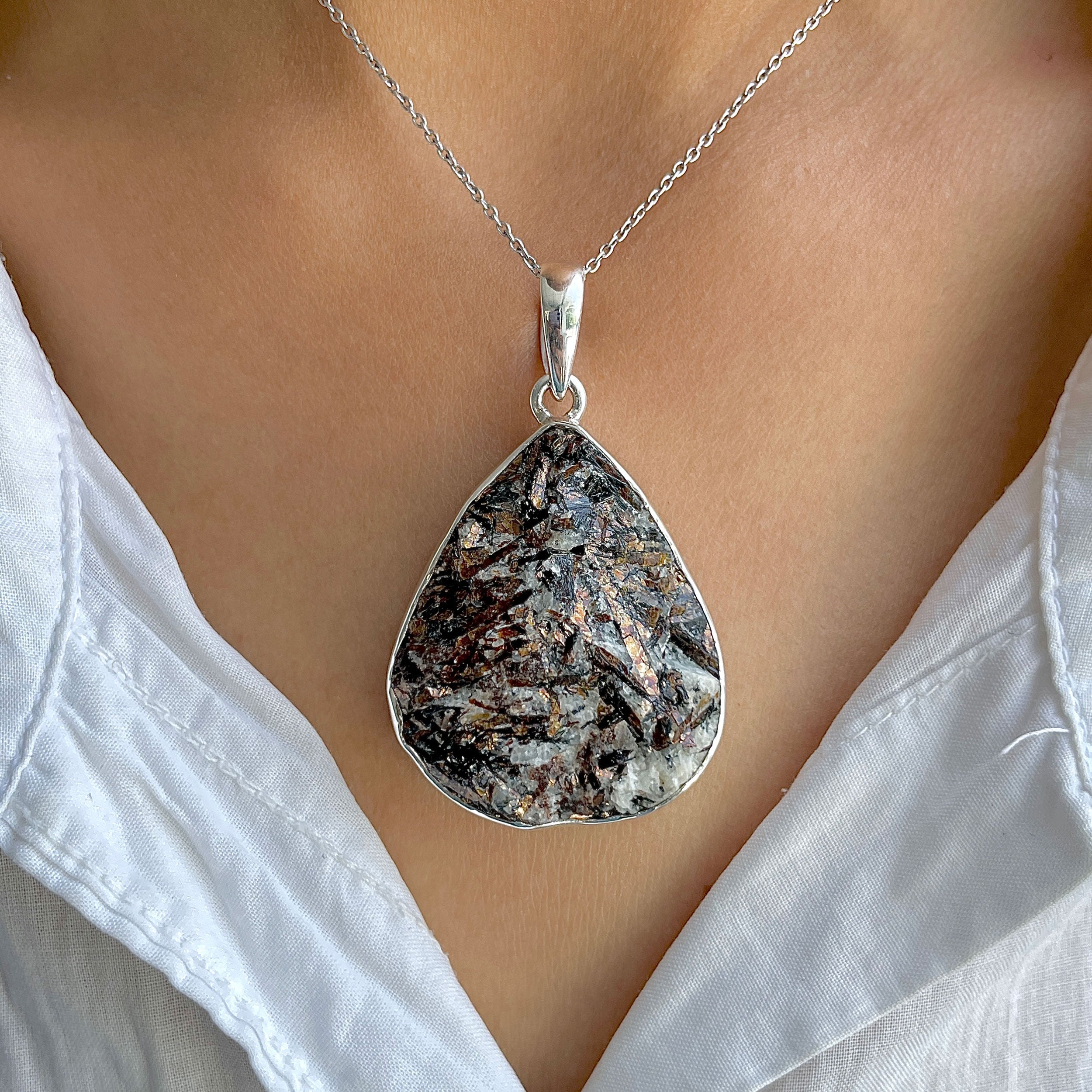Astrophyllite Pendant-(AST-P-60.)