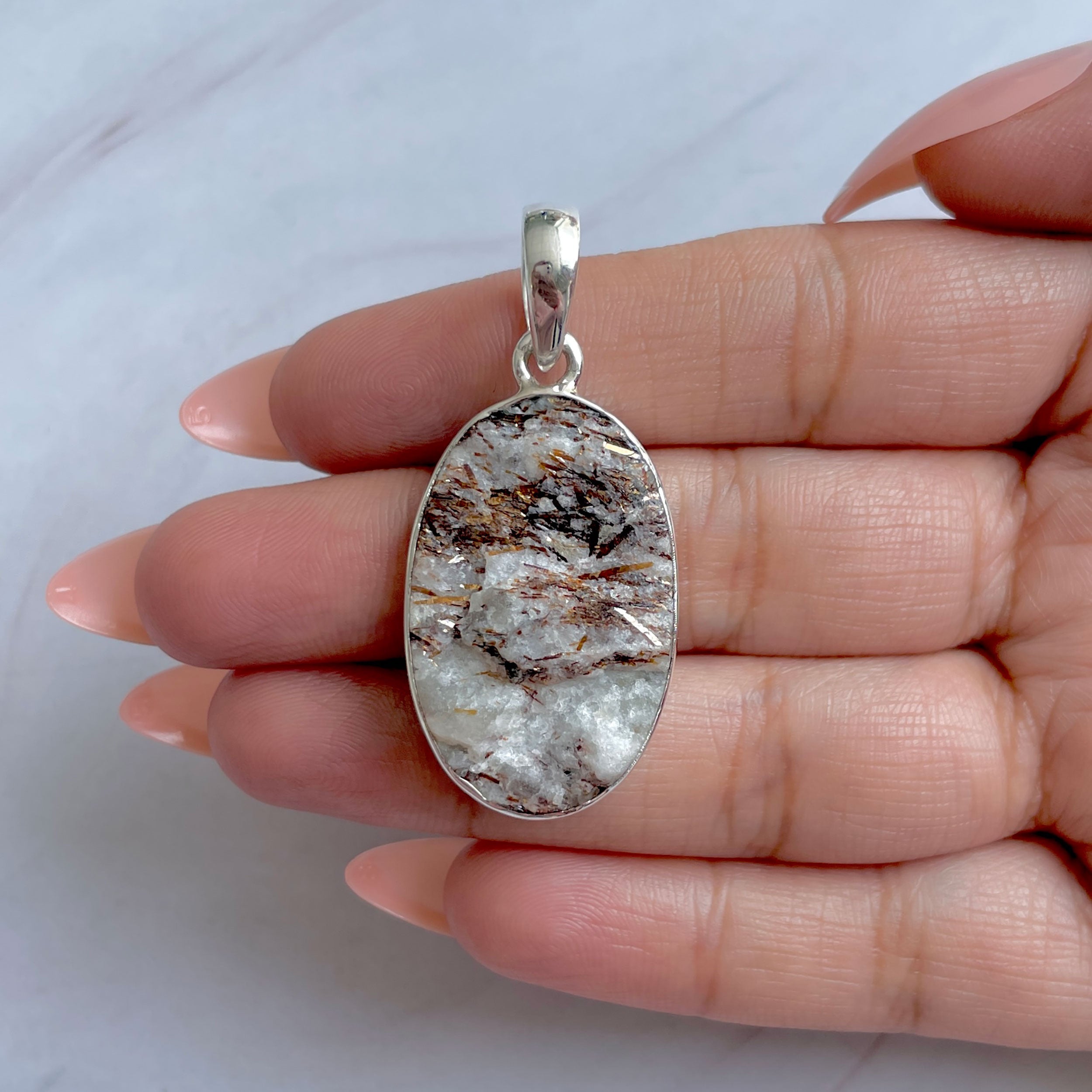 Astrophyllite Pendant-(AST-P-62.)