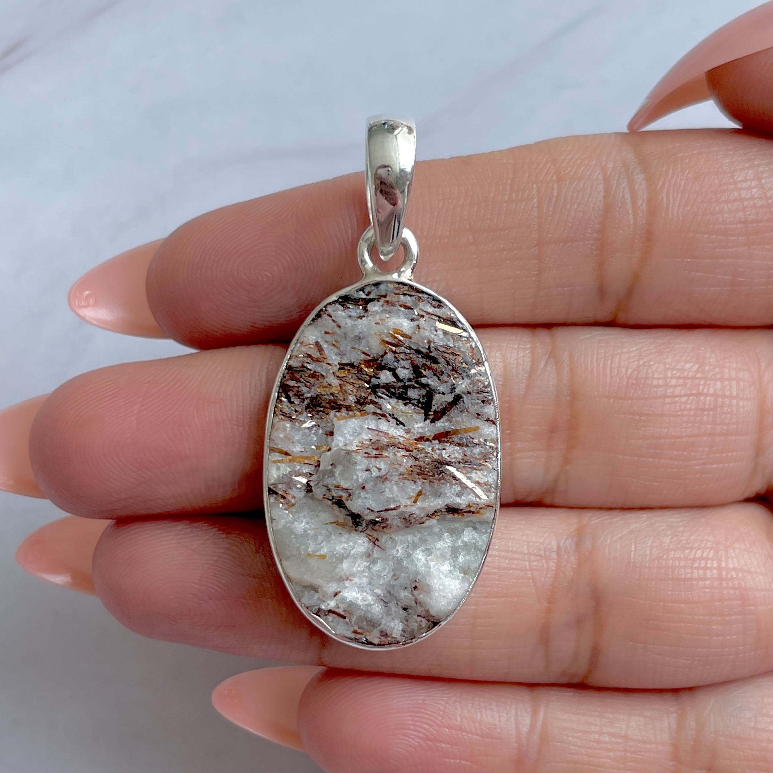 Astrophyllite Pendant-(AST-P-62.)