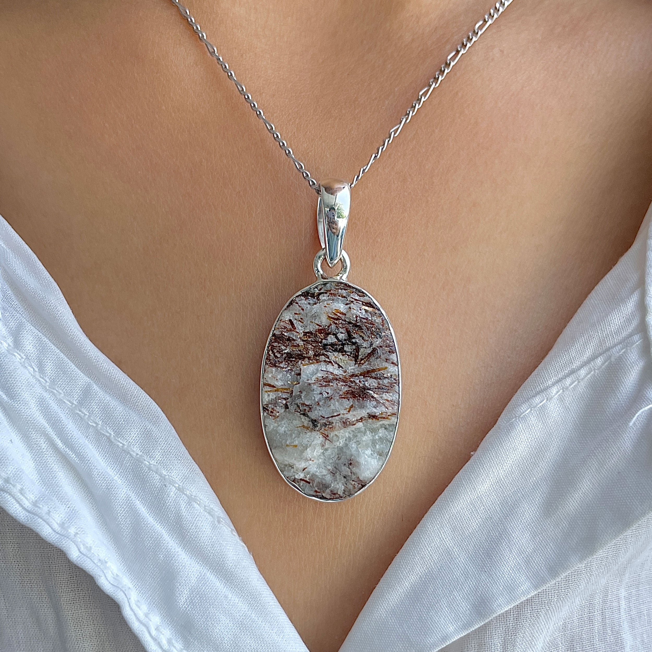 Astrophyllite Pendant-(AST-P-62.)