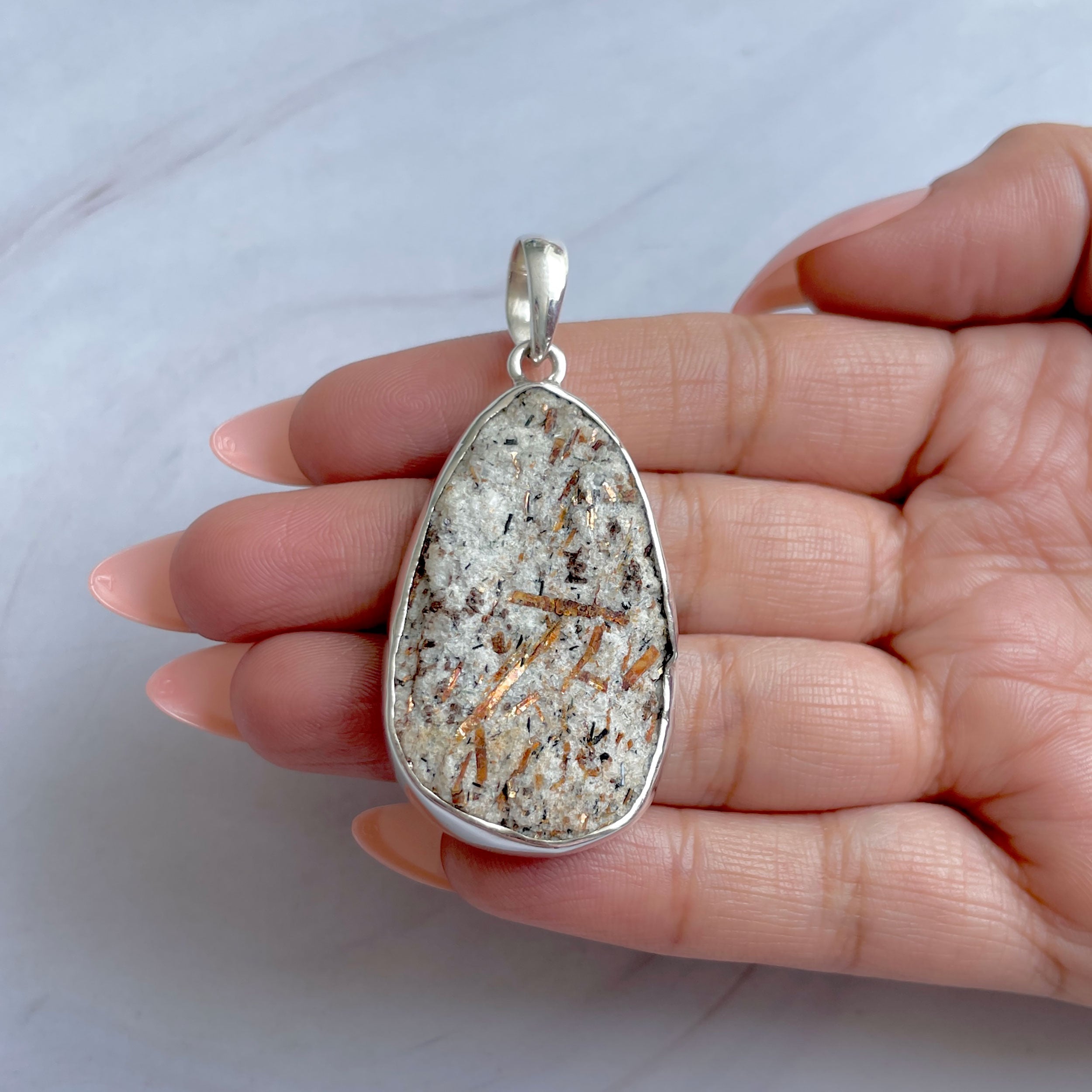 Astrophyllite Pendant-(AST-P-63.)
