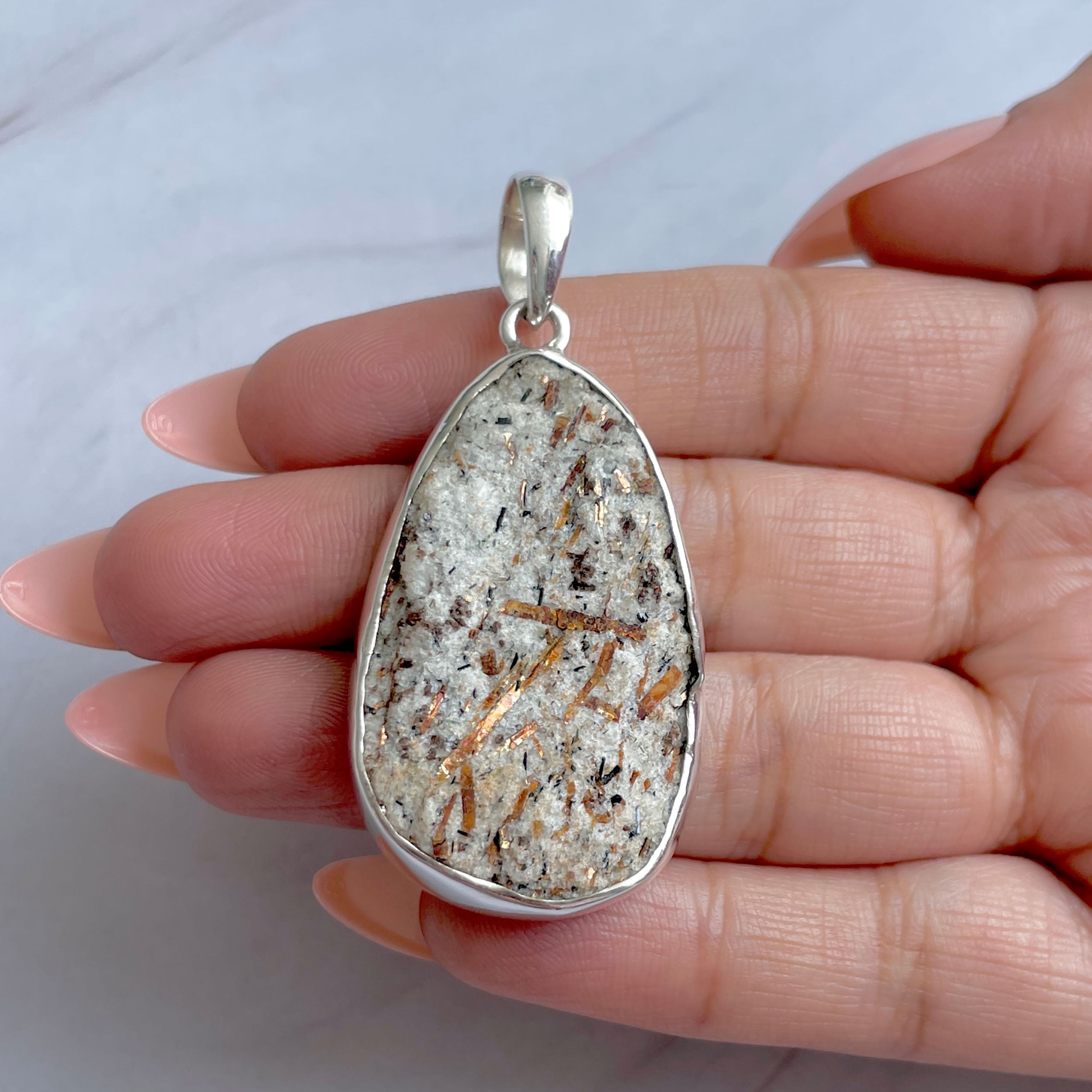 Astrophyllite Pendant-(AST-P-63.)
