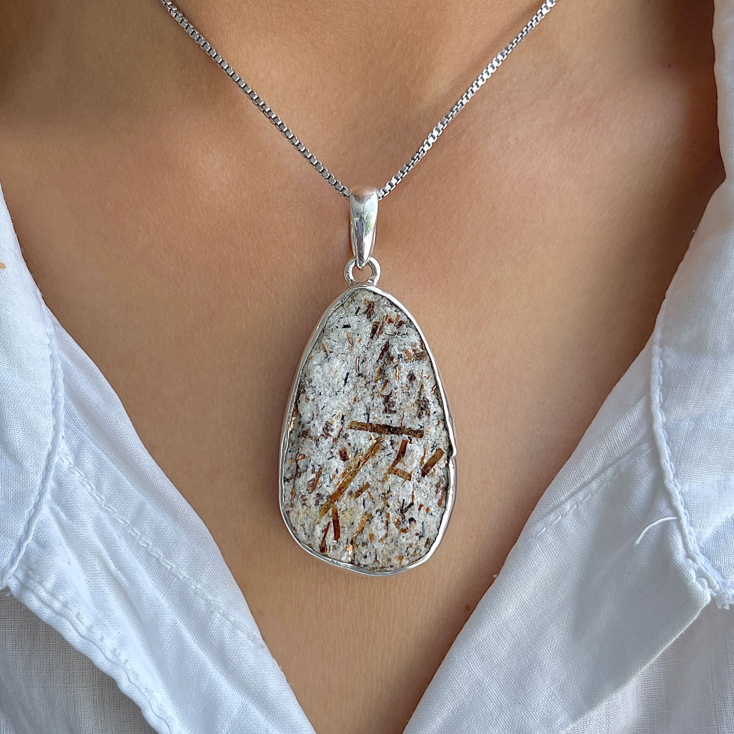 Astrophyllite Pendant-(AST-P-63.)