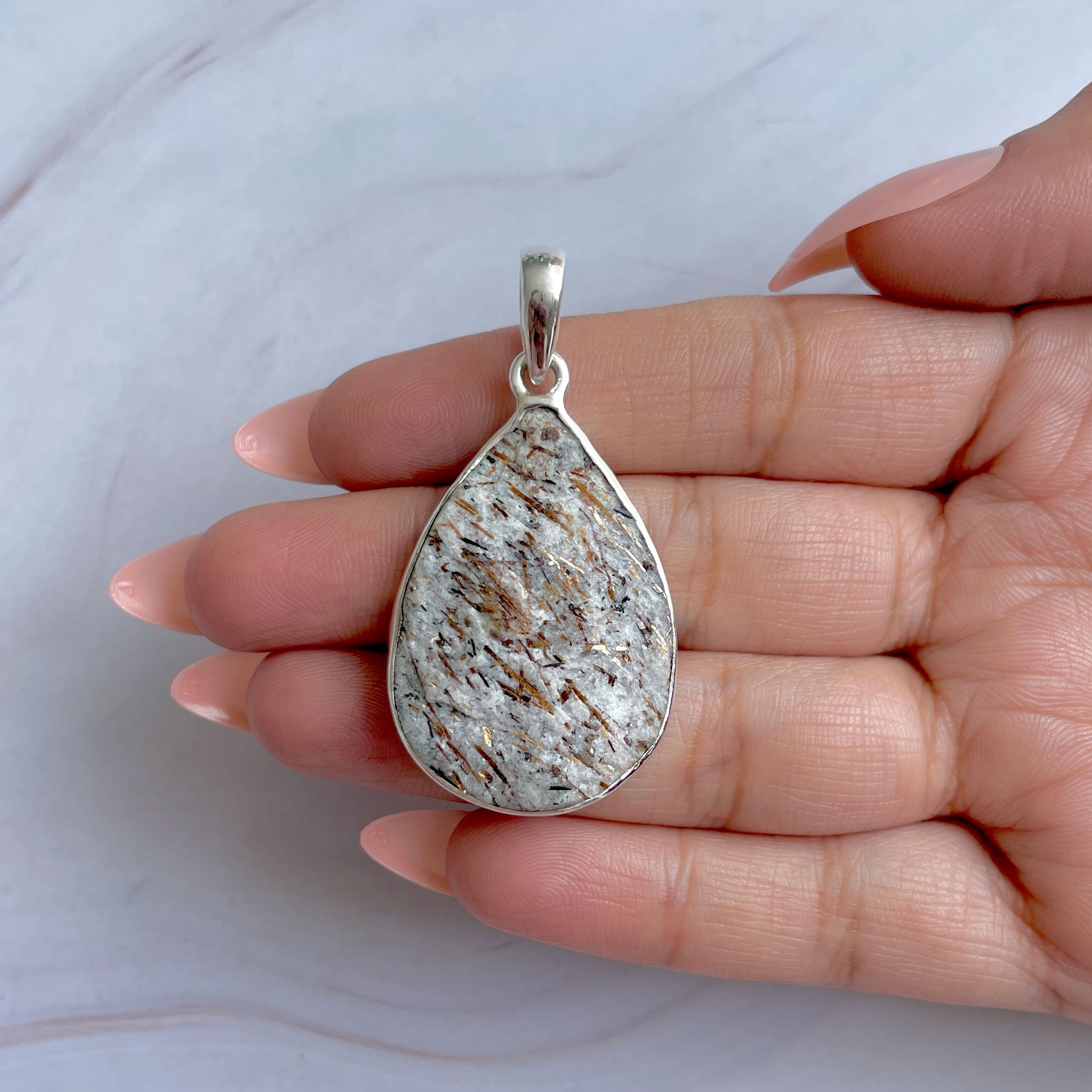 Astrophyllite Pendant-(AST-P-64.)